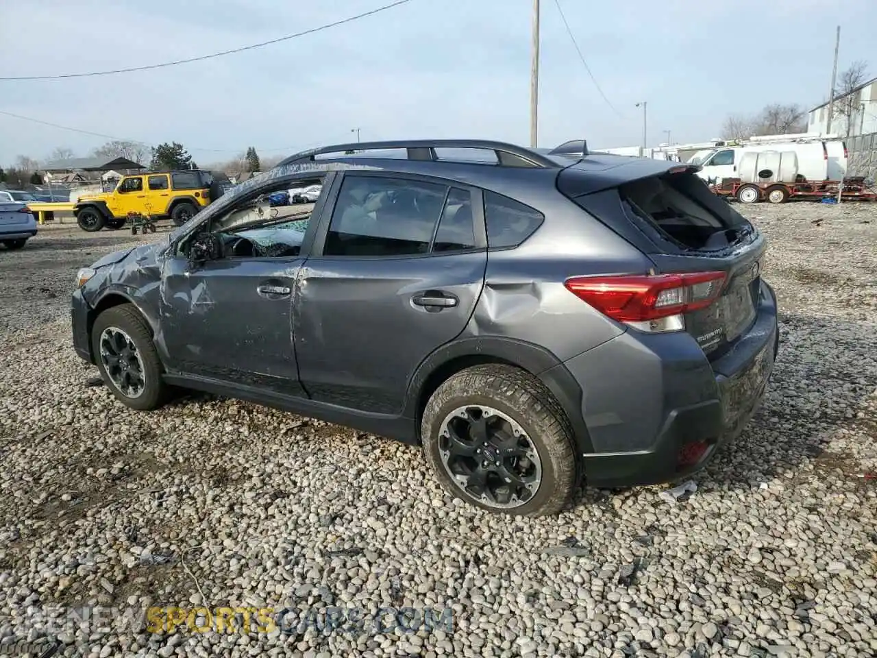 2 Photograph of a damaged car JF2GTAPC4P8328837 SUBARU CROSSTREK 2023