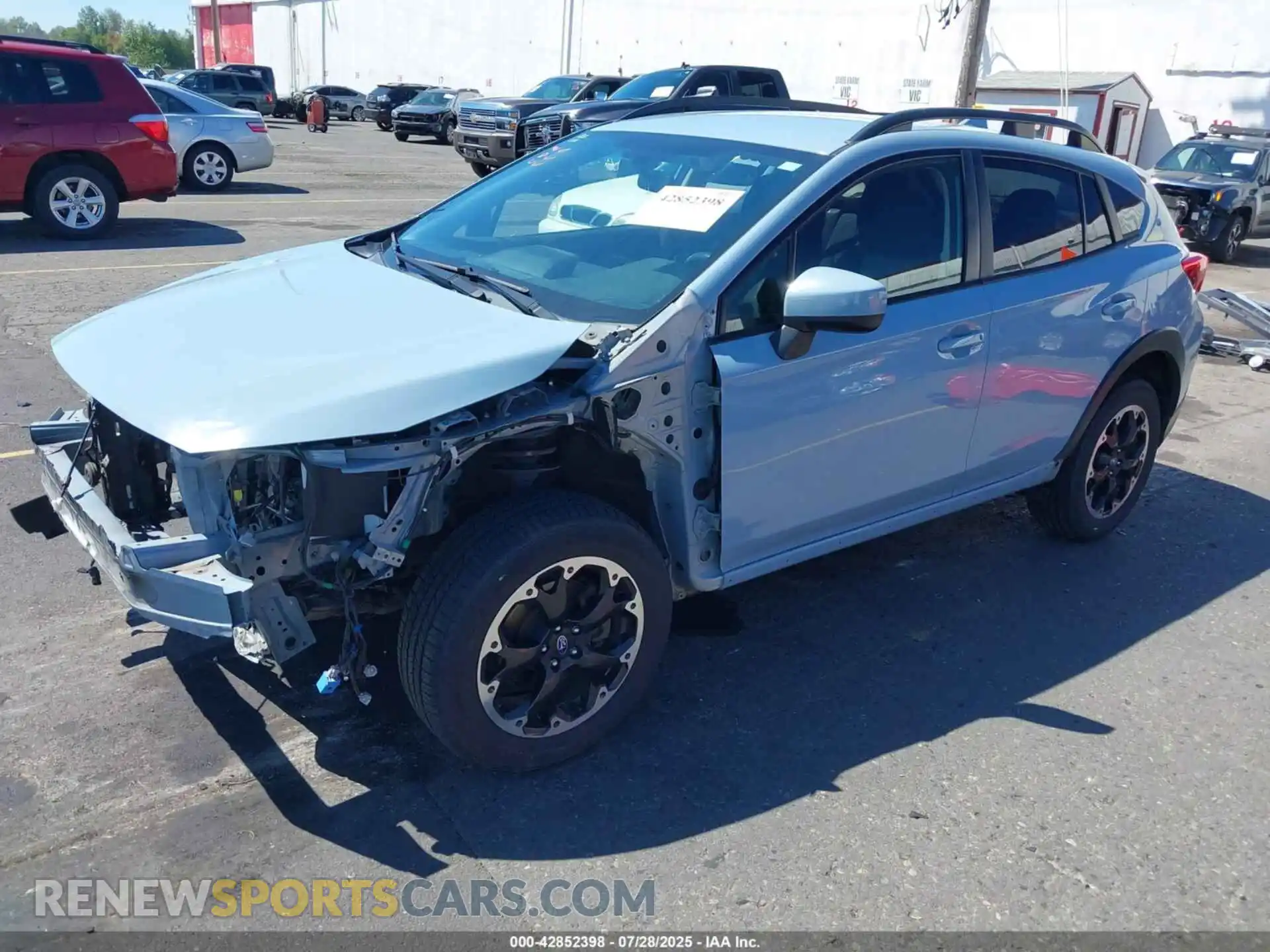 2 Photograph of a damaged car JF2GTAPC5P8317264 SUBARU CROSSTREK 2023
