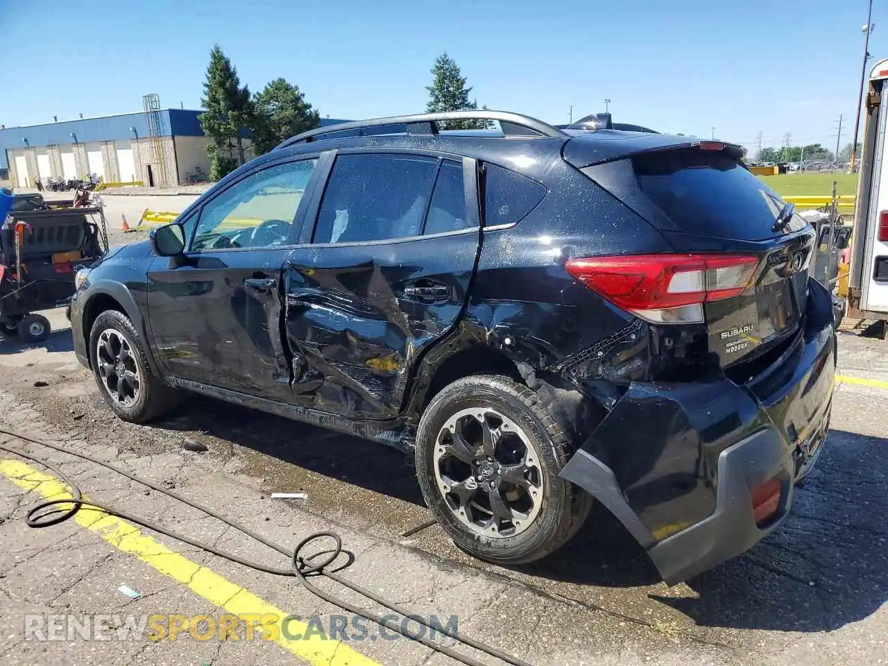 2 Photograph of a damaged car JF2GTAPC5P8324425 SUBARU CROSSTREK 2023