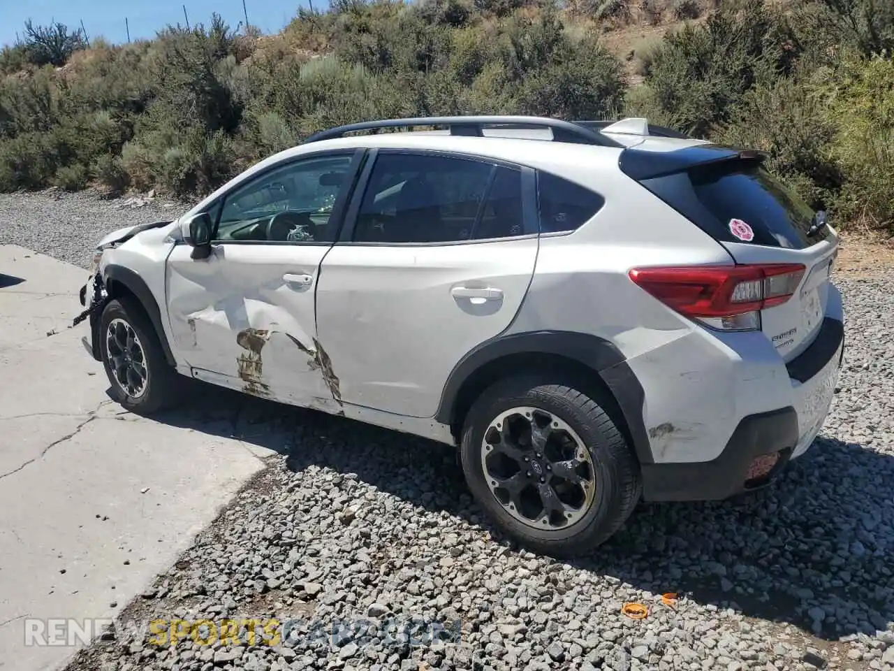 2 Photograph of a damaged car JF2GTAPC6P8330346 SUBARU CROSSTREK 2023