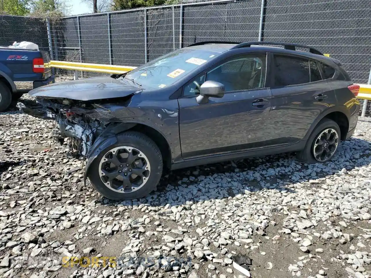 1 Photograph of a damaged car JF2GTAPC7P8293789 SUBARU CROSSTREK 2023