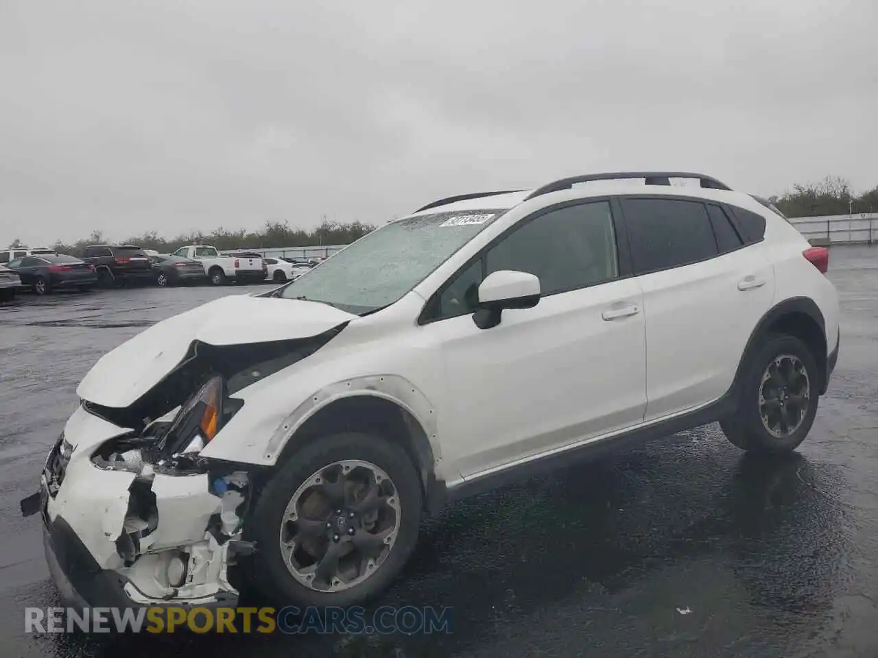 1 Photograph of a damaged car JF2GTAPC7PH242860 SUBARU CROSSTREK 2023