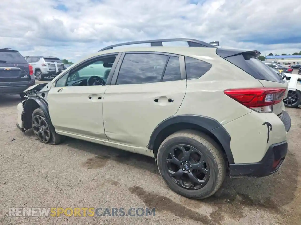 2 Photograph of a damaged car JF2GTAPC8P8220592 SUBARU CROSSTREK 2023