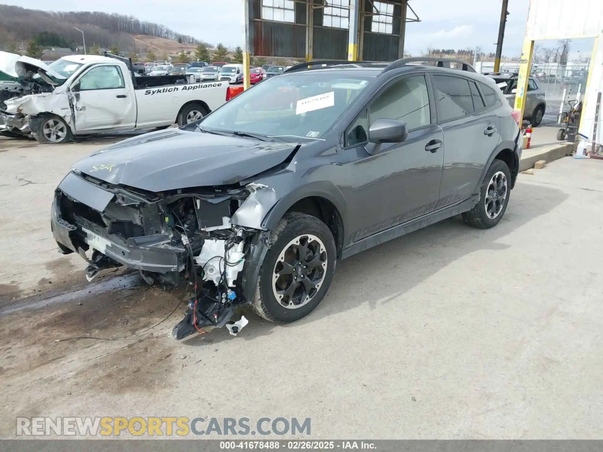 2 Photograph of a damaged car JF2GTAPC8P8314486 SUBARU CROSSTREK 2023