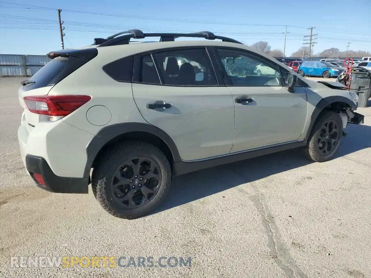3 fotografías del automóvil dañado JF2GTAPC9P8282275 SUBARU CROSSTREK 2023