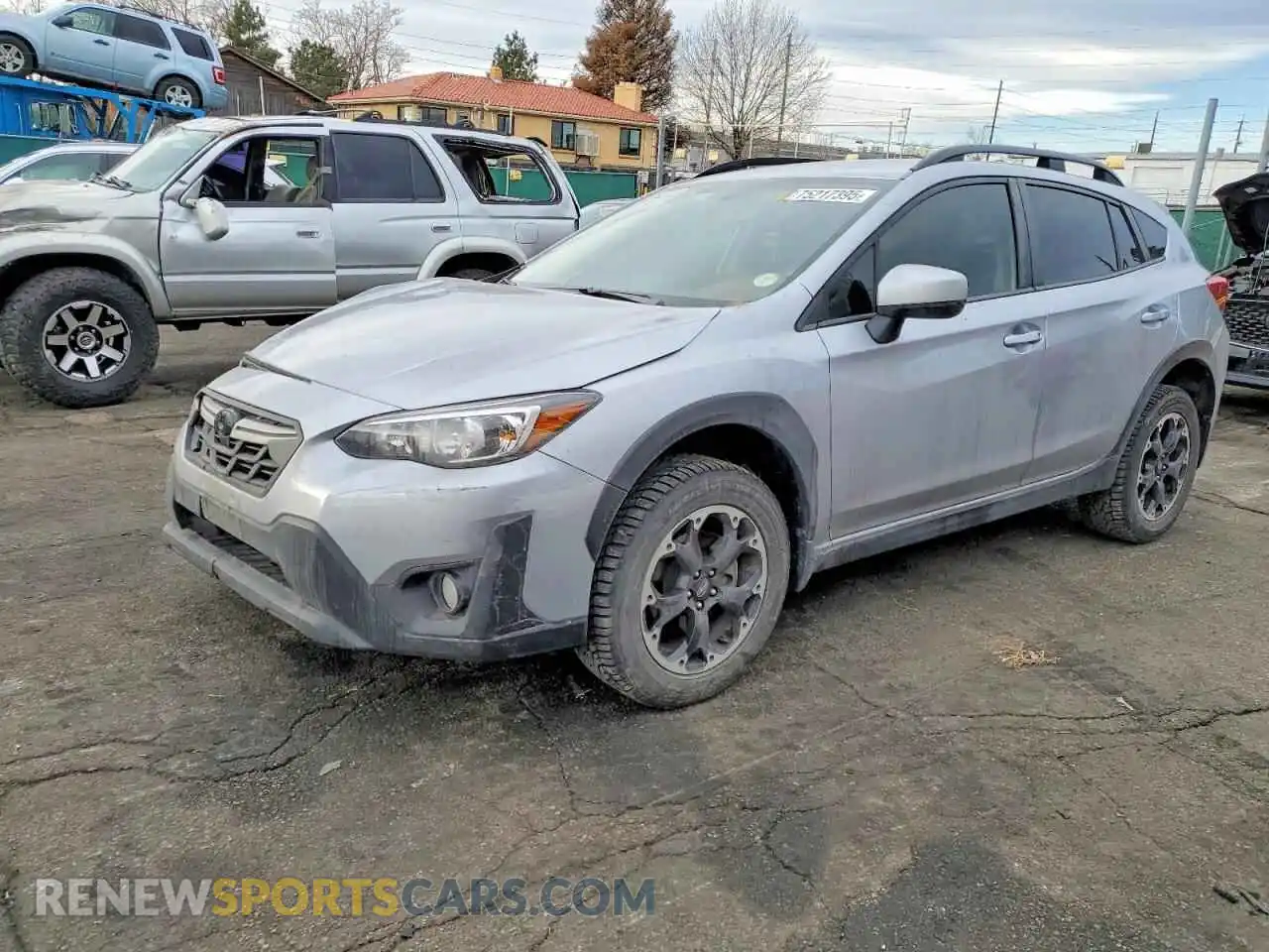 1 Photograph of a damaged car JF2GTAPC9PH254587 SUBARU CROSSTREK 2023