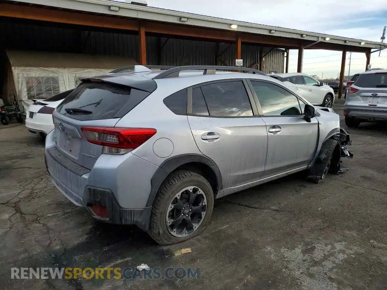 3 Photograph of a damaged car JF2GTAPC9PH254587 SUBARU CROSSTREK 2023