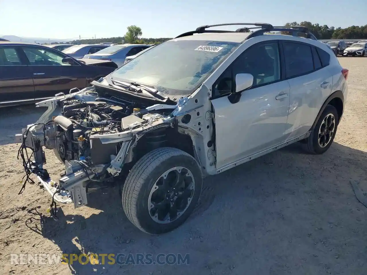 1 Фотография поврежденного автомобиля JF2GTAPCXP8276372 SUBARU CROSSTREK 2023