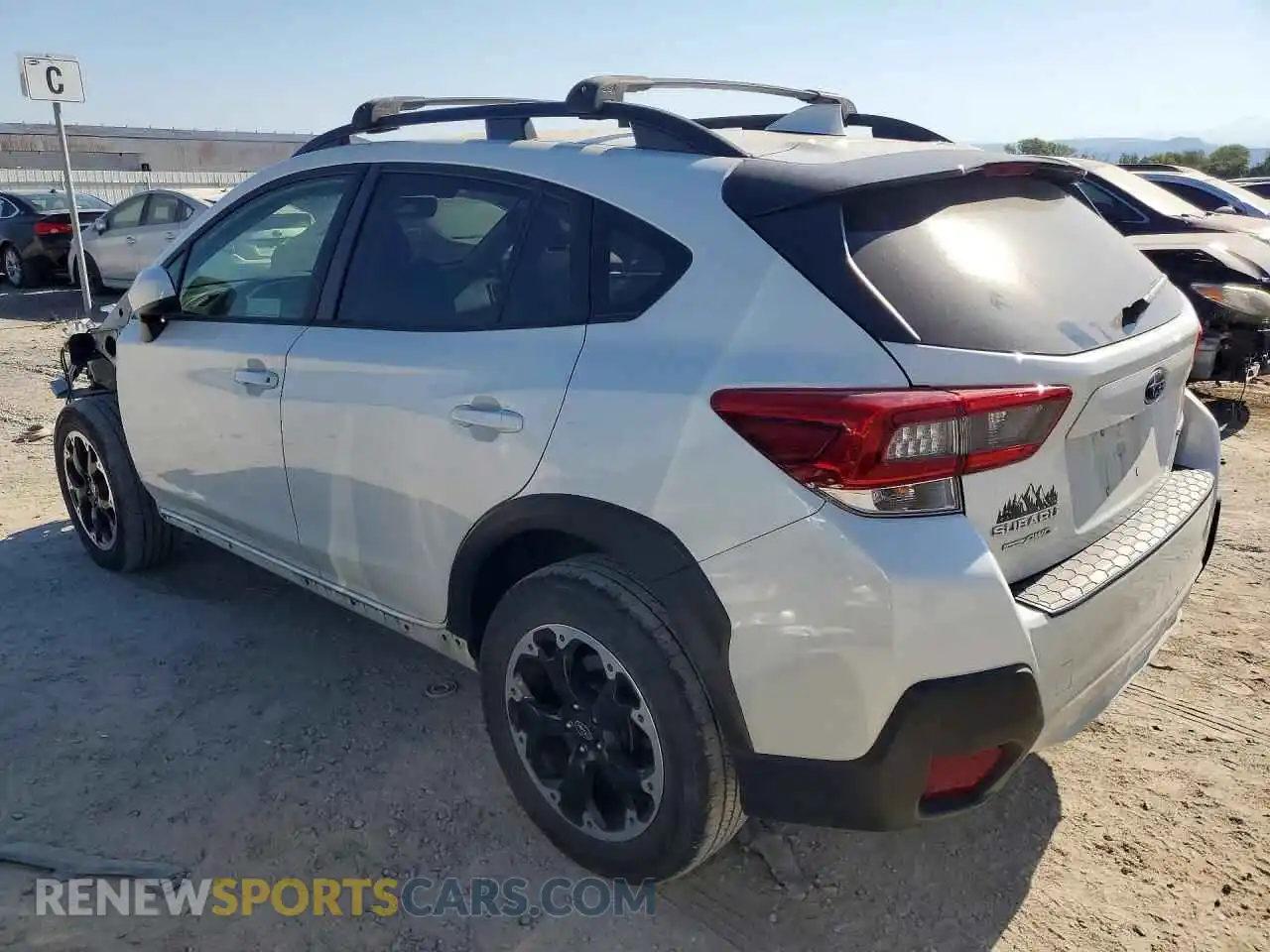 2 Фотография поврежденного автомобиля JF2GTAPCXP8276372 SUBARU CROSSTREK 2023