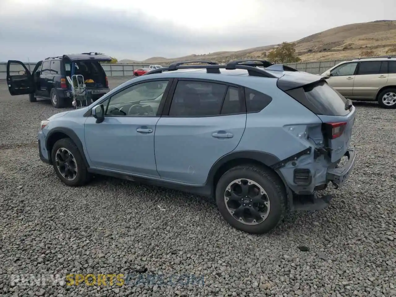 2 Фотография поврежденного автомобиля JF2GTAPCXPH254291 SUBARU CROSSTREK 2023