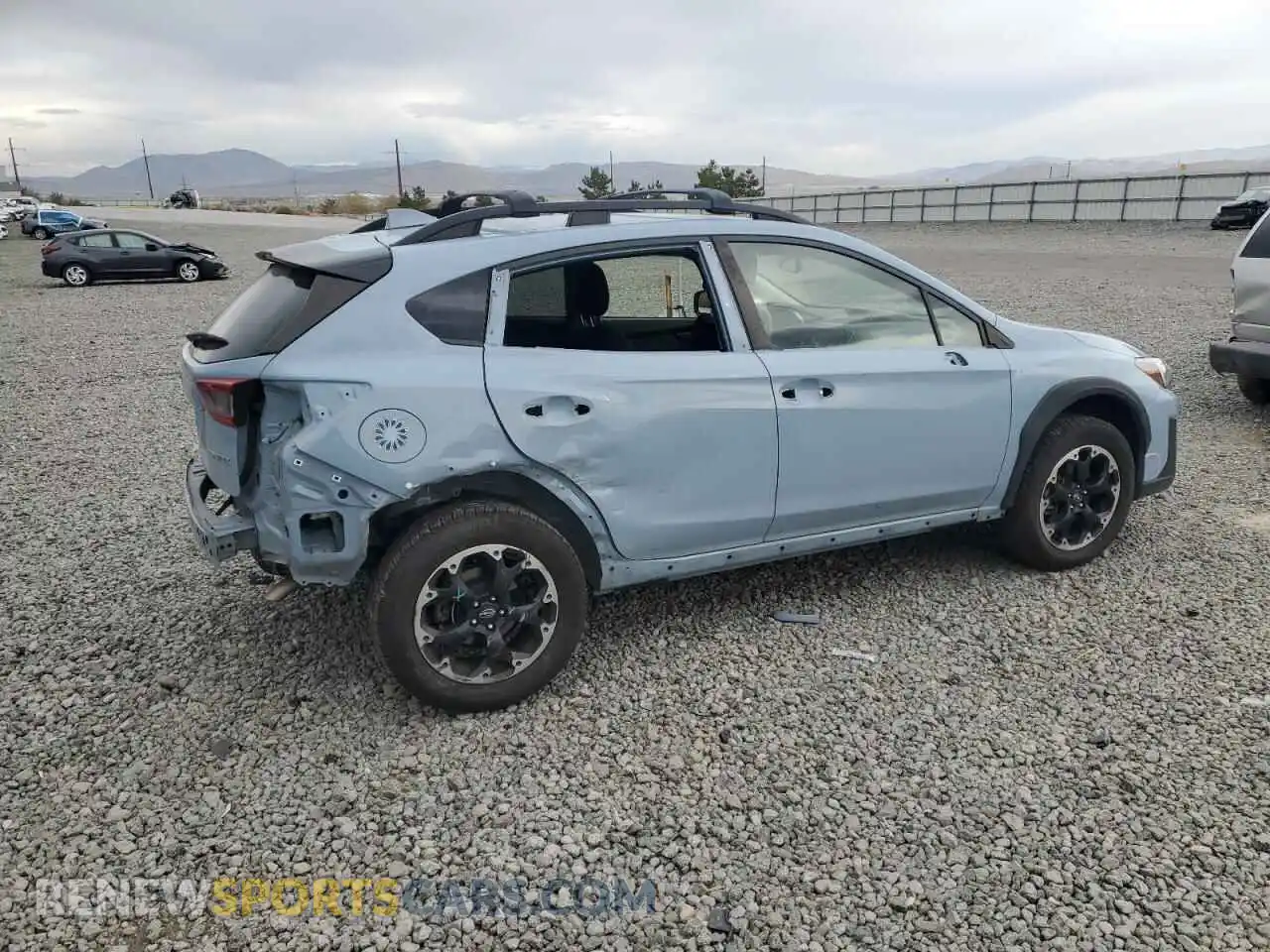 3 Фотография поврежденного автомобиля JF2GTAPCXPH254291 SUBARU CROSSTREK 2023