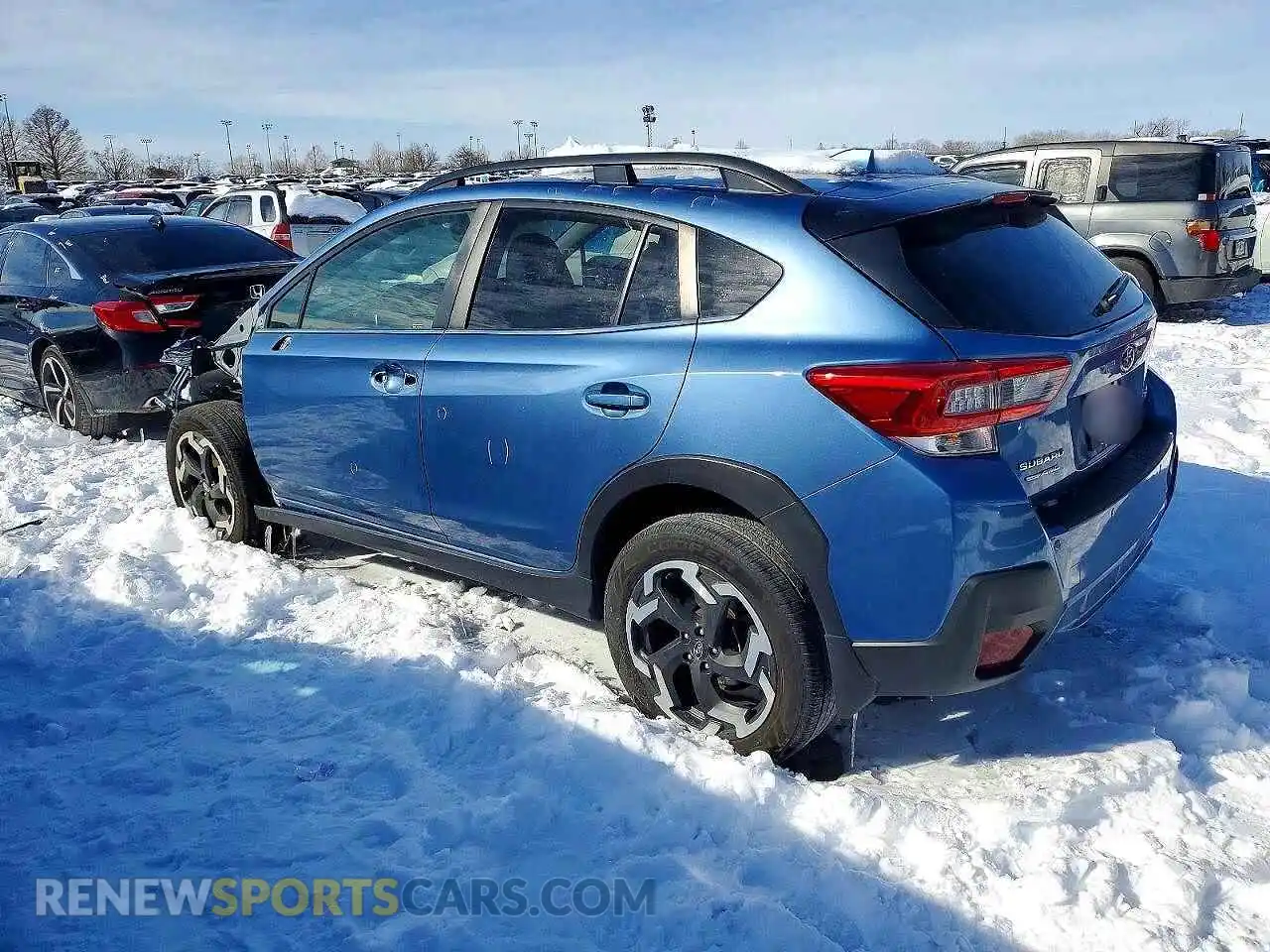 2 Photograph of a damaged car JF2GTHMC1PH290416 SUBARU CROSSTREK 2023