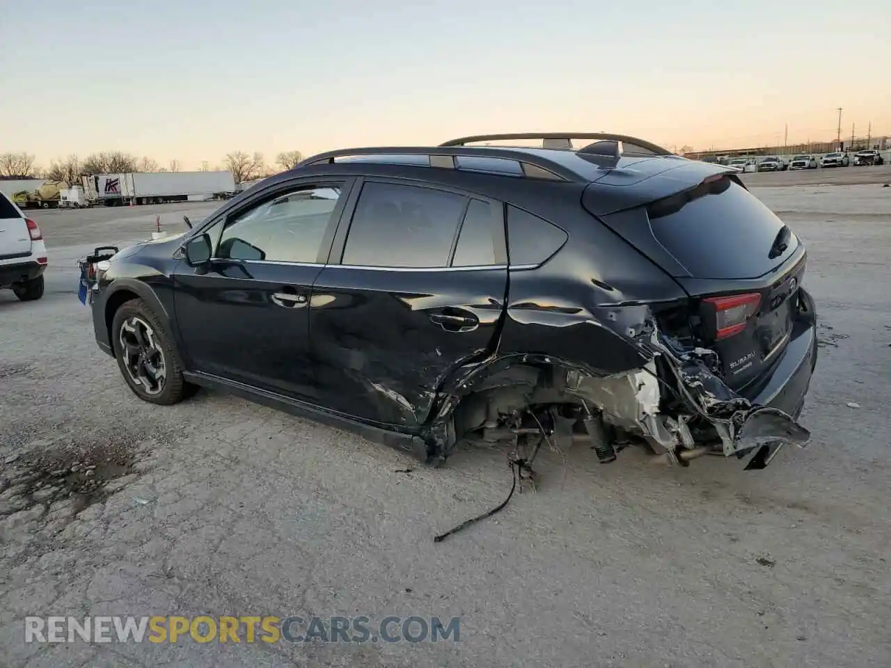 2 Photograph of a damaged car JF2GTHMC2PH278971 SUBARU CROSSTREK 2023