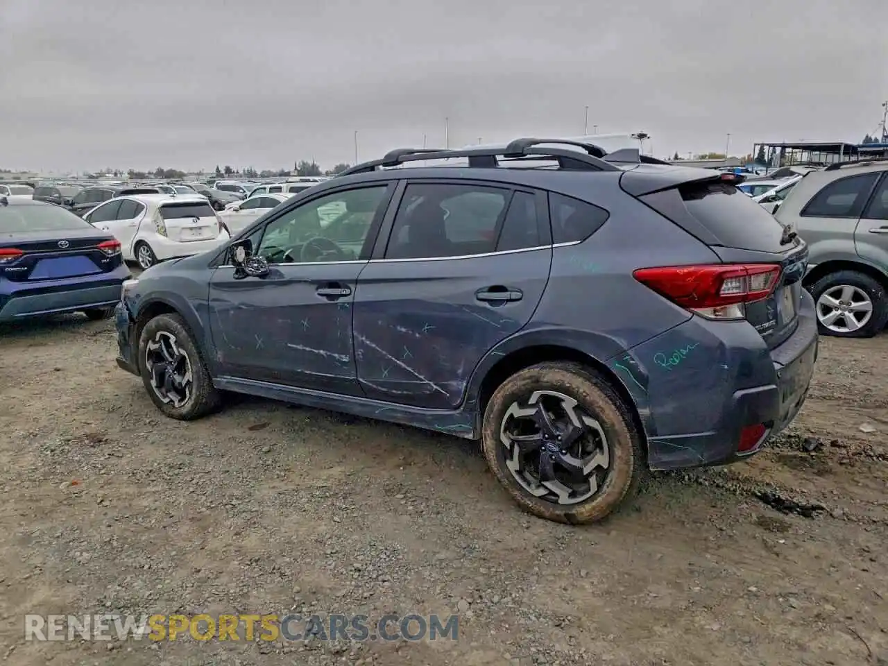 2 Photograph of a damaged car JF2GTHMC5P8200894 SUBARU CROSSTREK 2023