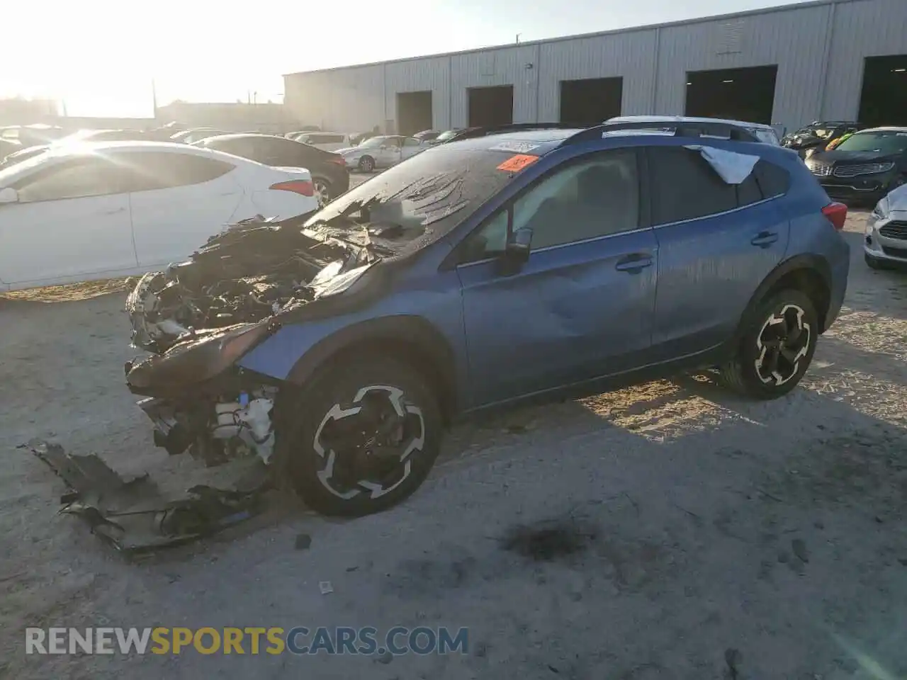 1 Photograph of a damaged car JF2GTHMC5PH249559 SUBARU CROSSTREK 2023