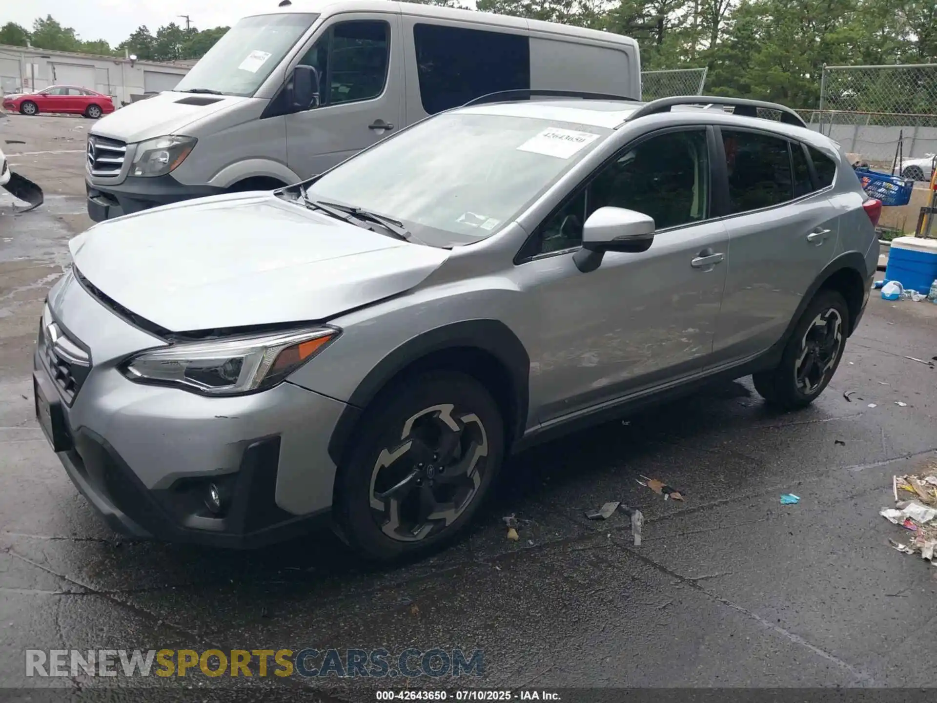 2 Photograph of a damaged car JF2GTHMC7PH287262 SUBARU CROSSTREK 2023