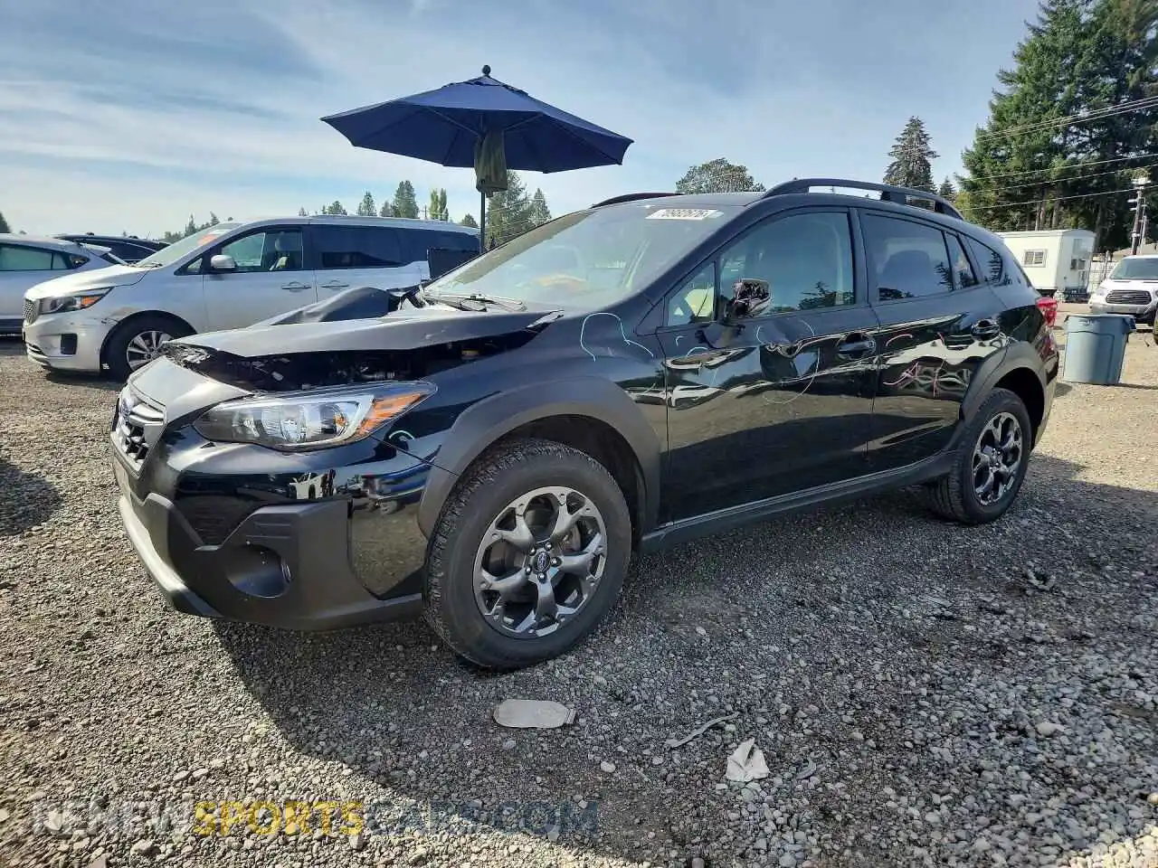 1 fotografías del automóvil dañado JF2GTHRC0PH209396 SUBARU CROSSTREK 2023