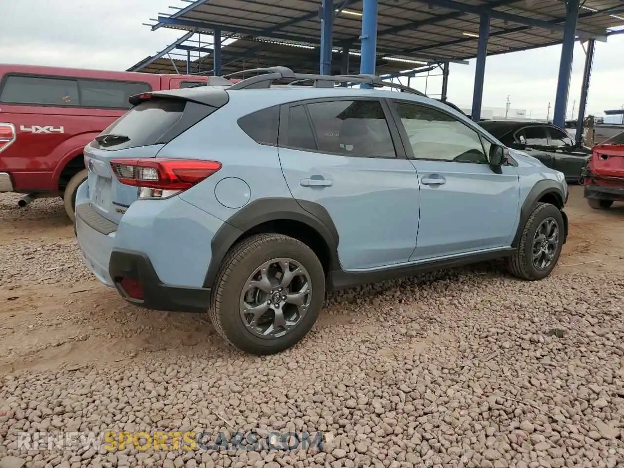 3 Photograph of a damaged car JF2GTHRC0PH289671 SUBARU CROSSTREK 2023