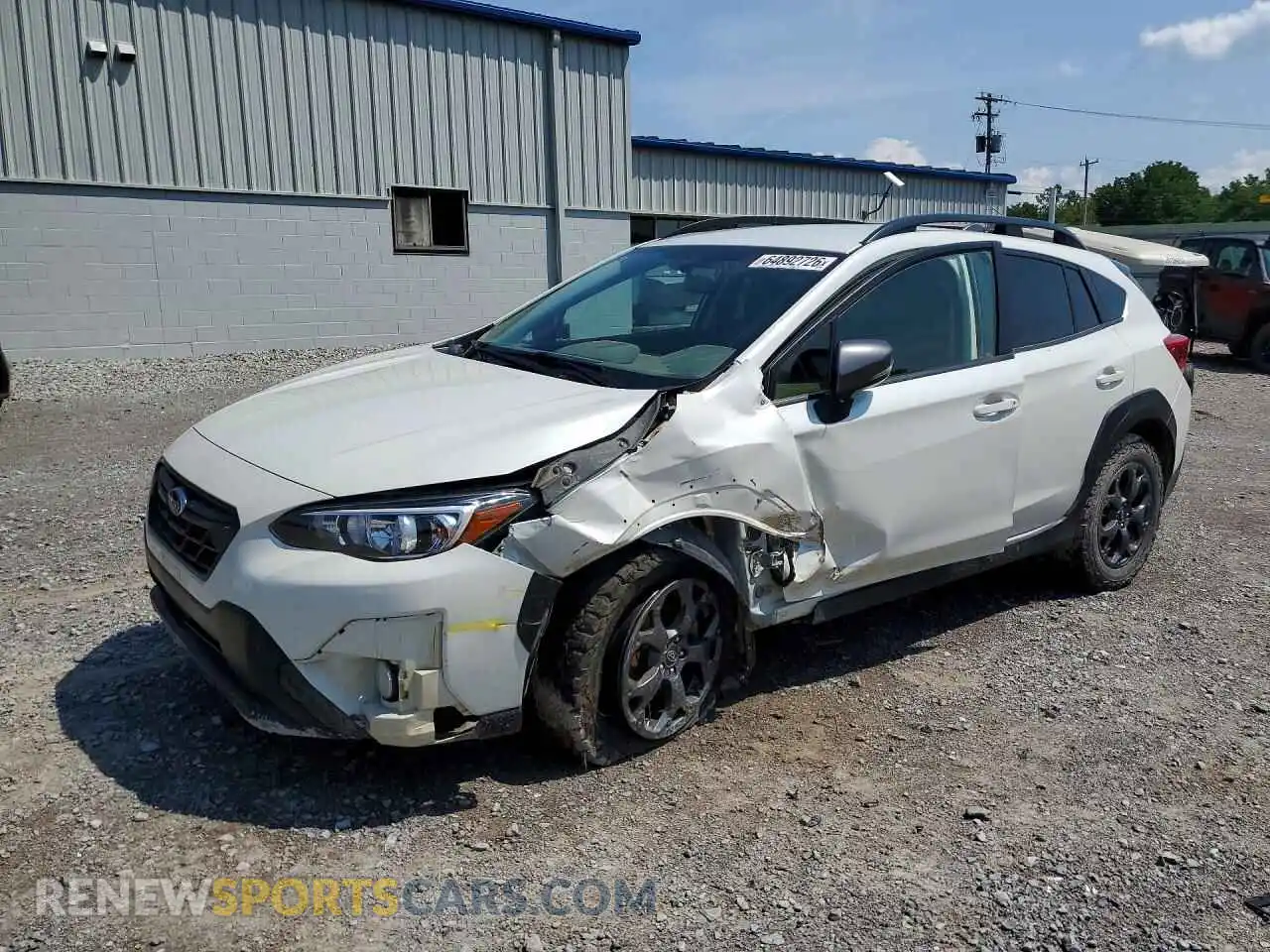 1 Фотография поврежденного автомобиля JF2GTHRC5PH320641 SUBARU CROSSTREK 2023