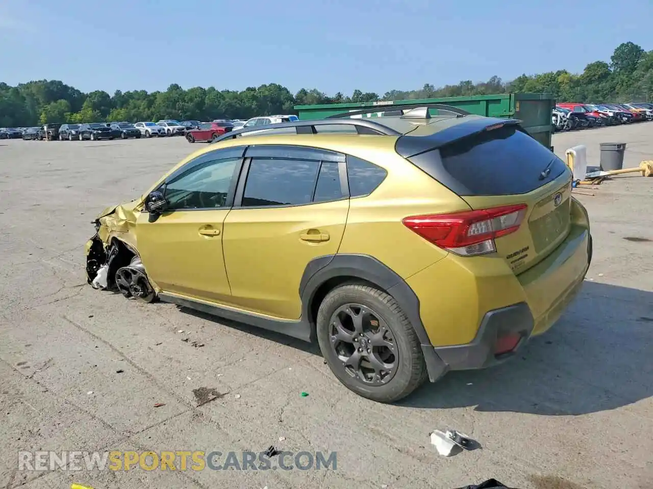 2 Photograph of a damaged car JF2GTHRC6PH232844 SUBARU CROSSTREK 2023