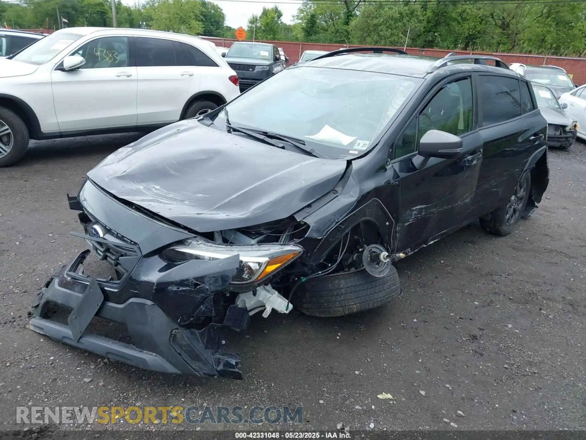 2 Photograph of a damaged car JF2GTHRC7PH229080 SUBARU CROSSTREK 2023