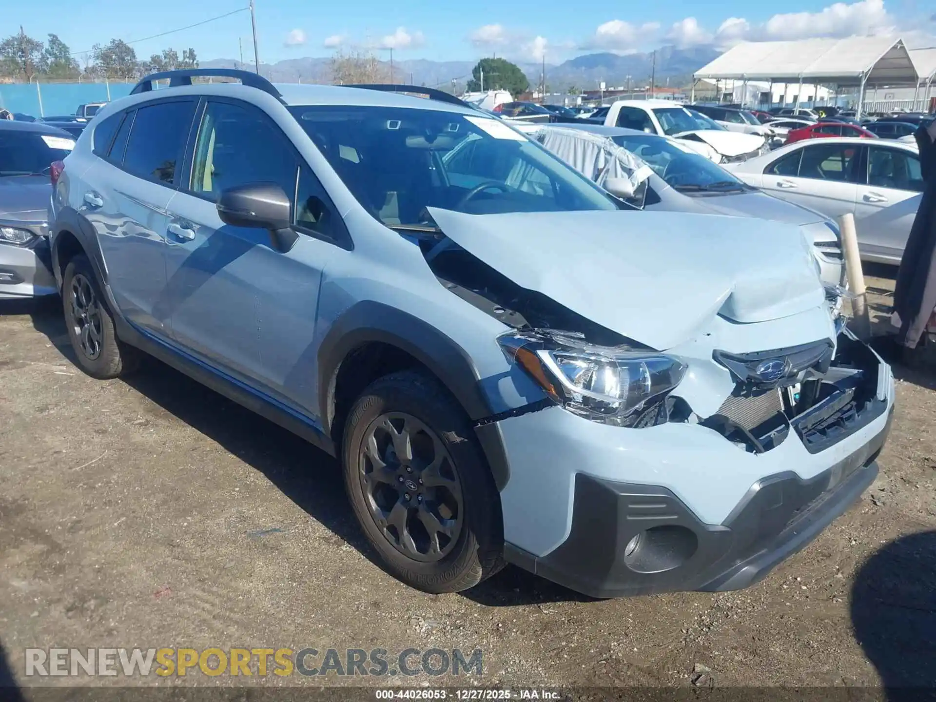 1 Photograph of a damaged car JF2GTHRC7PH232111 SUBARU CROSSTREK 2023