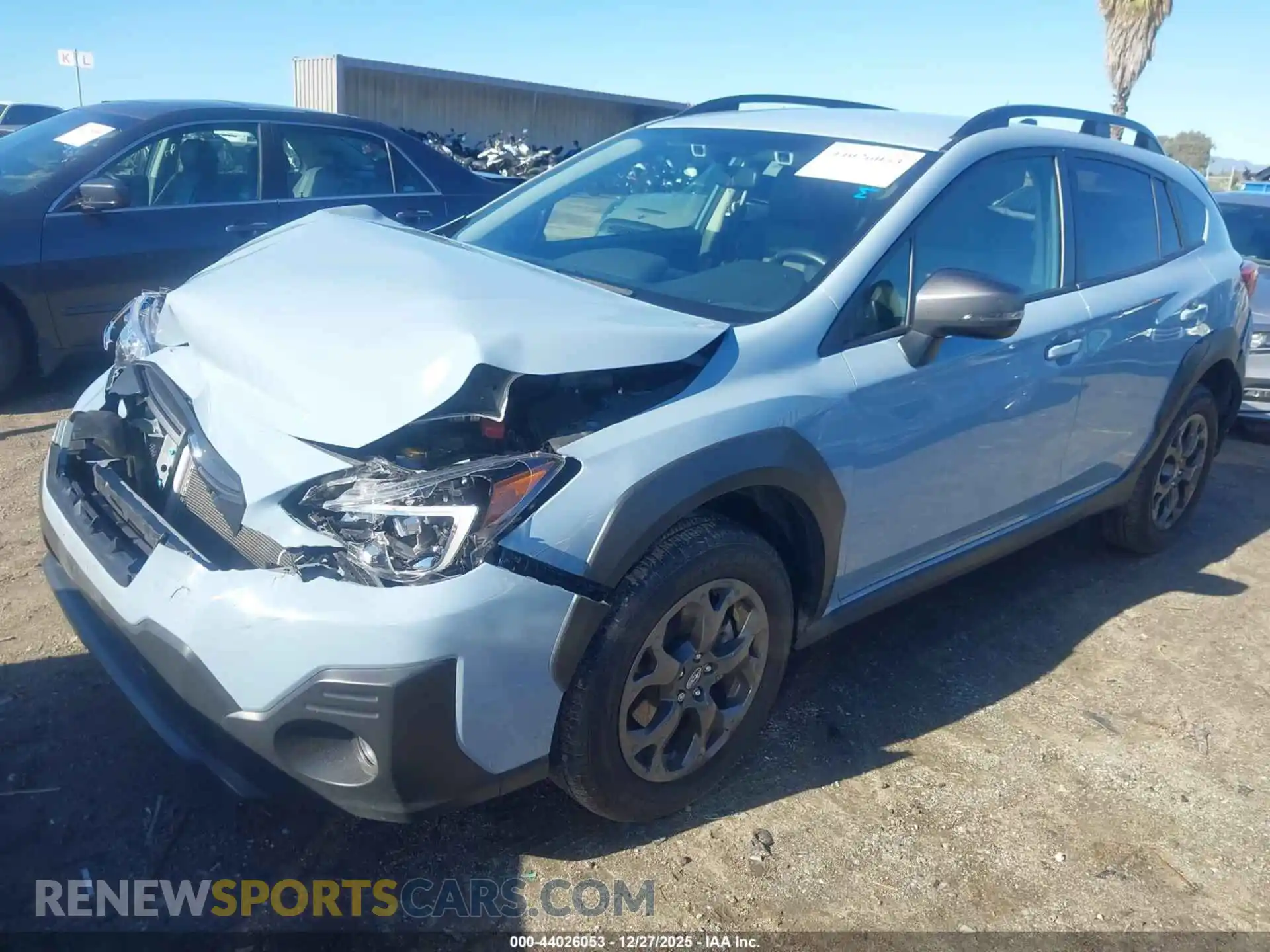 2 Photograph of a damaged car JF2GTHRC7PH232111 SUBARU CROSSTREK 2023