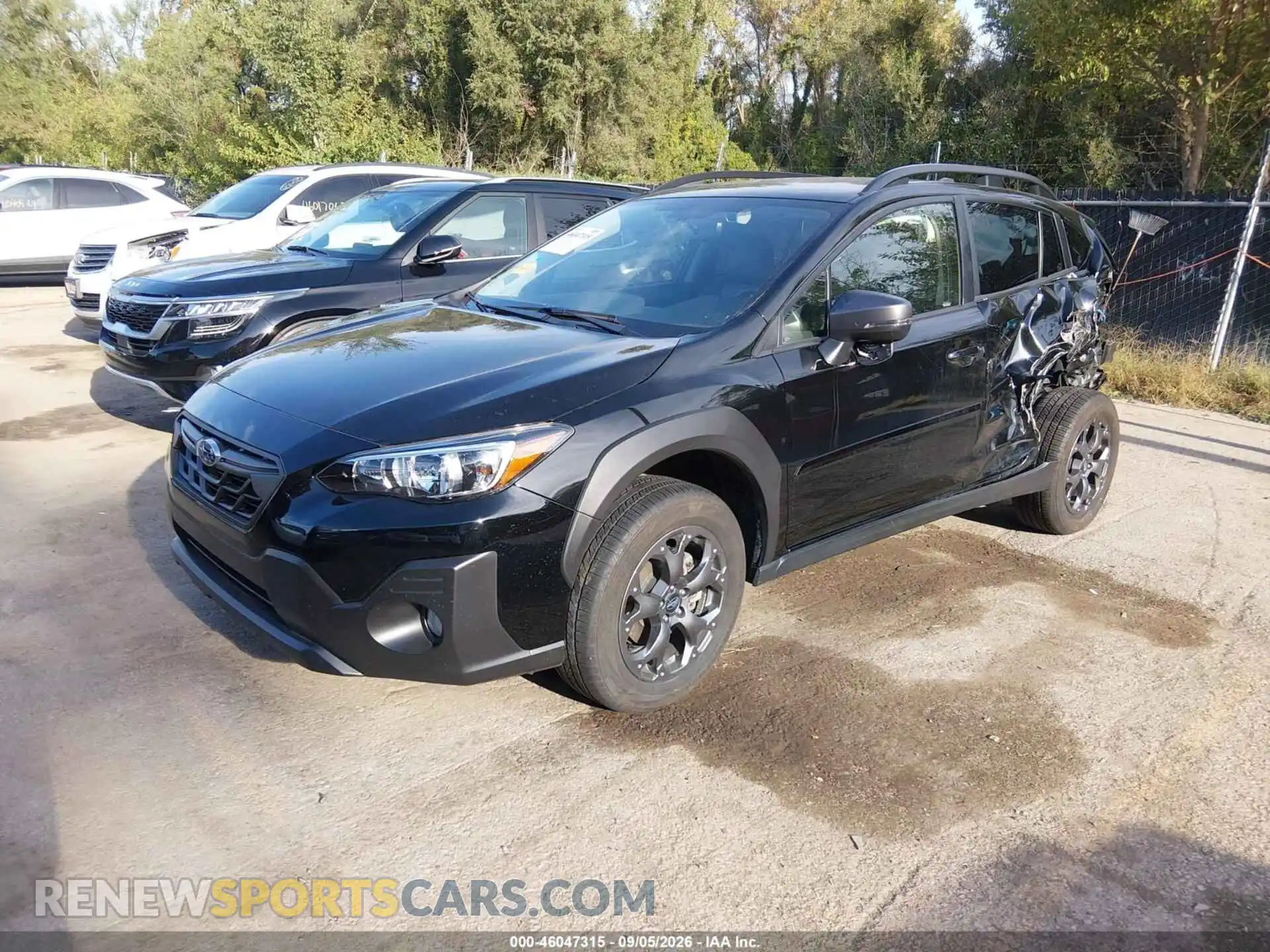 2 Фотография поврежденного автомобиля JF2GTHRC9PH209705 SUBARU CROSSTREK 2023