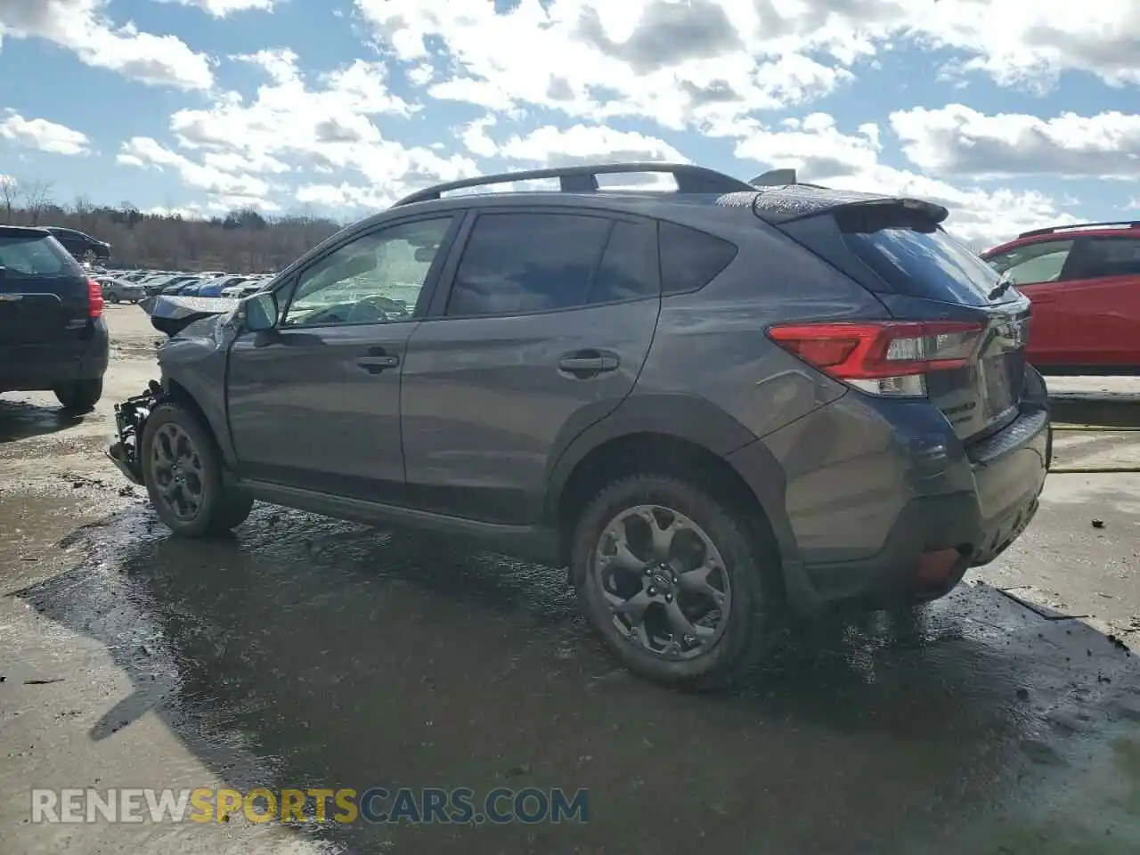 2 Photograph of a damaged car JF2GTHSC0PH202345 SUBARU CROSSTREK 2023