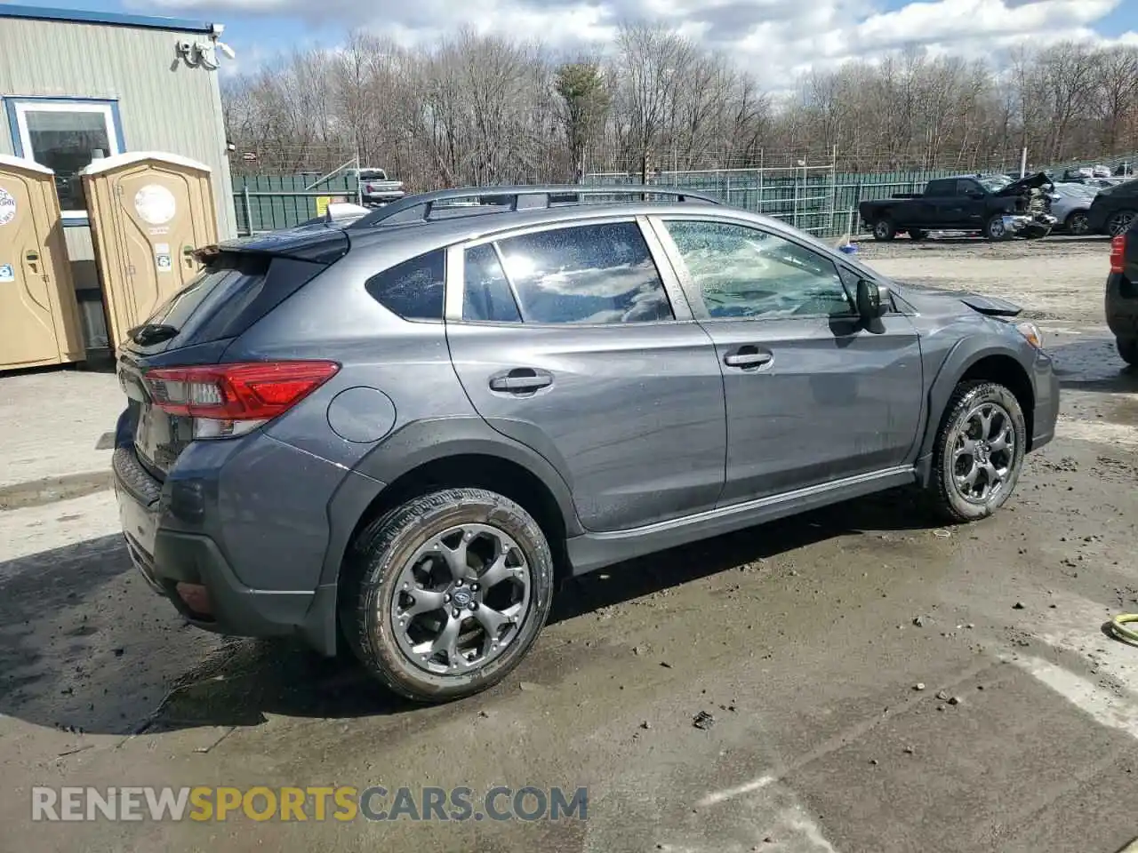 3 Photograph of a damaged car JF2GTHSC0PH202345 SUBARU CROSSTREK 2023