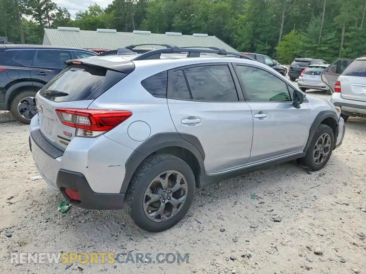 3 fotografías del automóvil dañado JF2GTHSC0PH208632 SUBARU CROSSTREK 2023