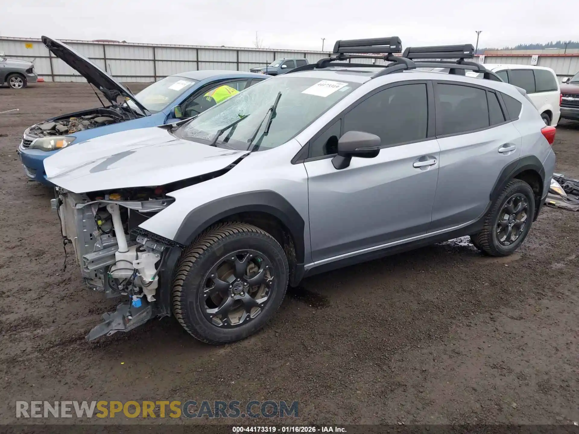 2 Photograph of a damaged car JF2GTHSC1PH276633 SUBARU CROSSTREK 2023
