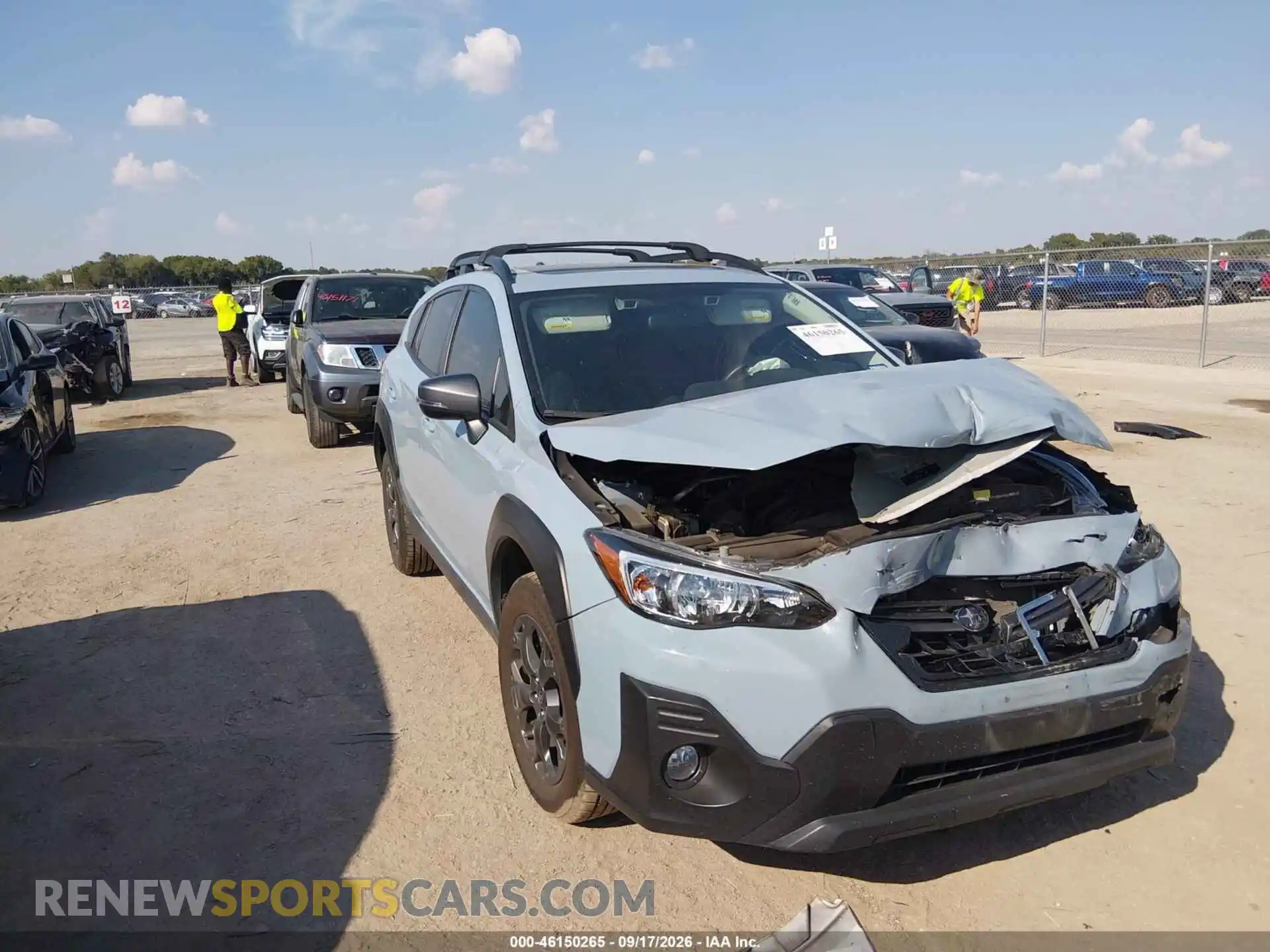 1 Photograph of a damaged car JF2GTHSC1PH294923 SUBARU CROSSTREK 2023