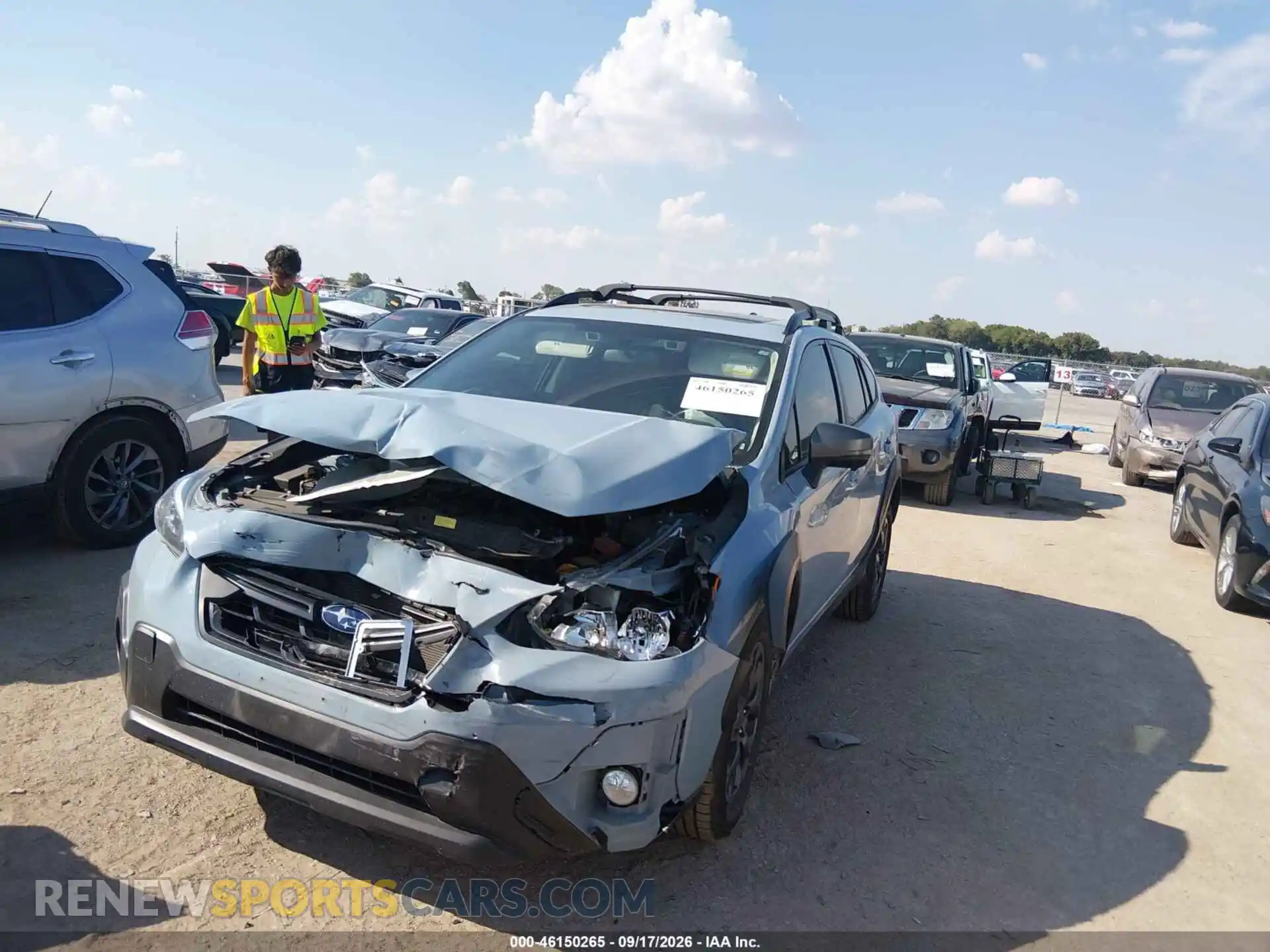 2 Photograph of a damaged car JF2GTHSC1PH294923 SUBARU CROSSTREK 2023