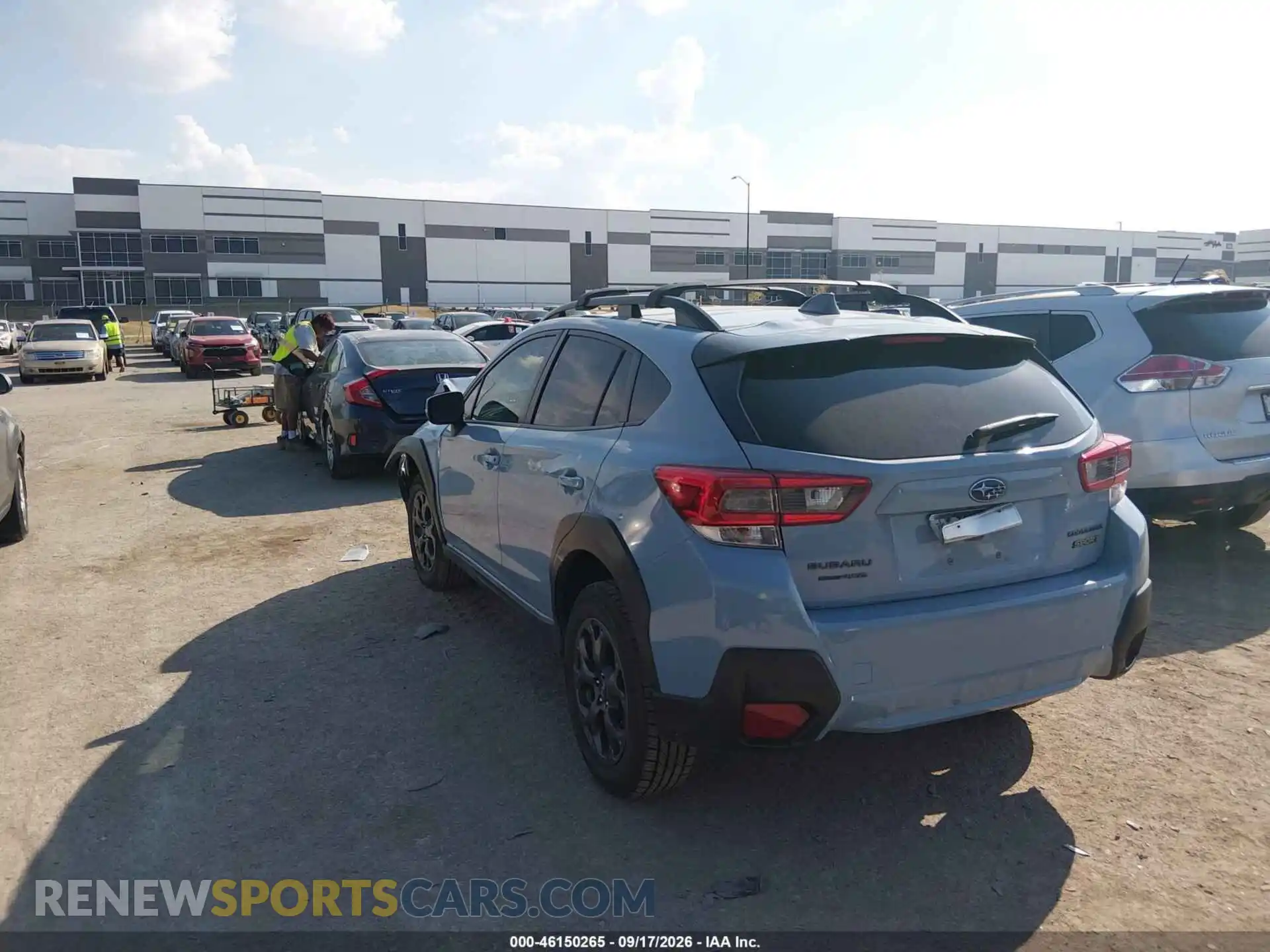 3 Photograph of a damaged car JF2GTHSC1PH294923 SUBARU CROSSTREK 2023