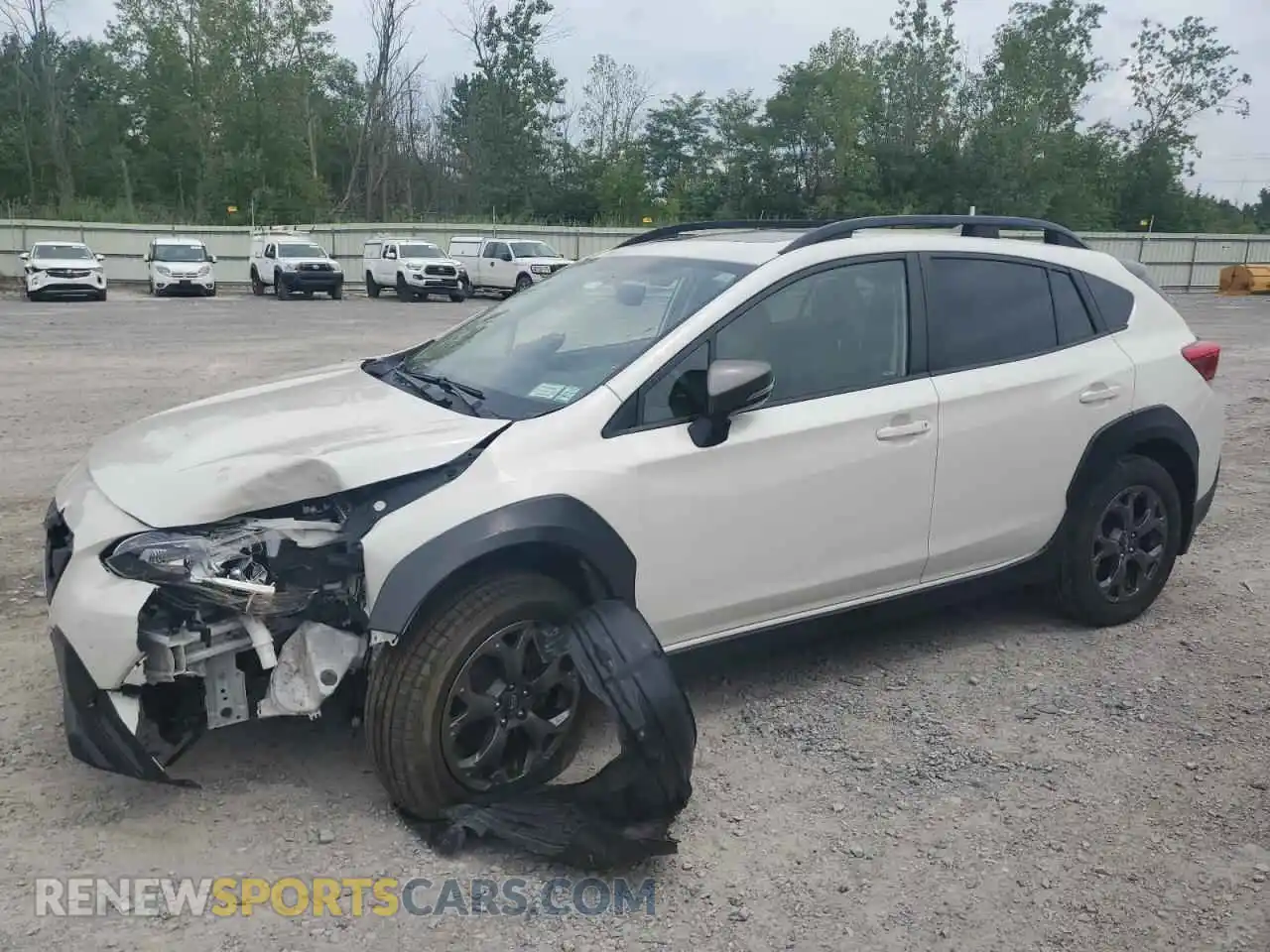 1 Photograph of a damaged car JF2GTHSC1PH307167 SUBARU CROSSTREK 2023