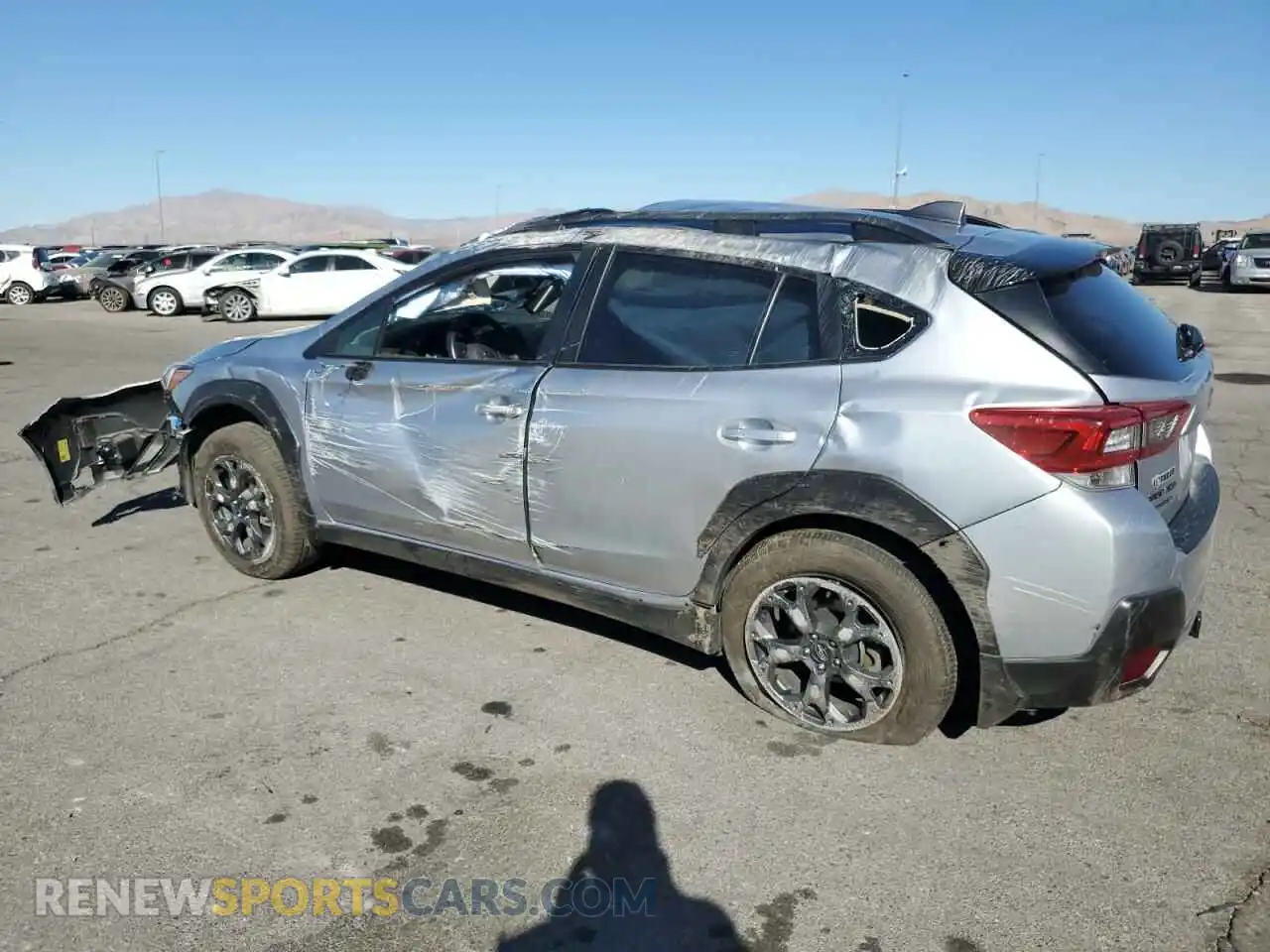 2 Photograph of a damaged car JF2GTHSC2PH240174 SUBARU CROSSTREK 2023
