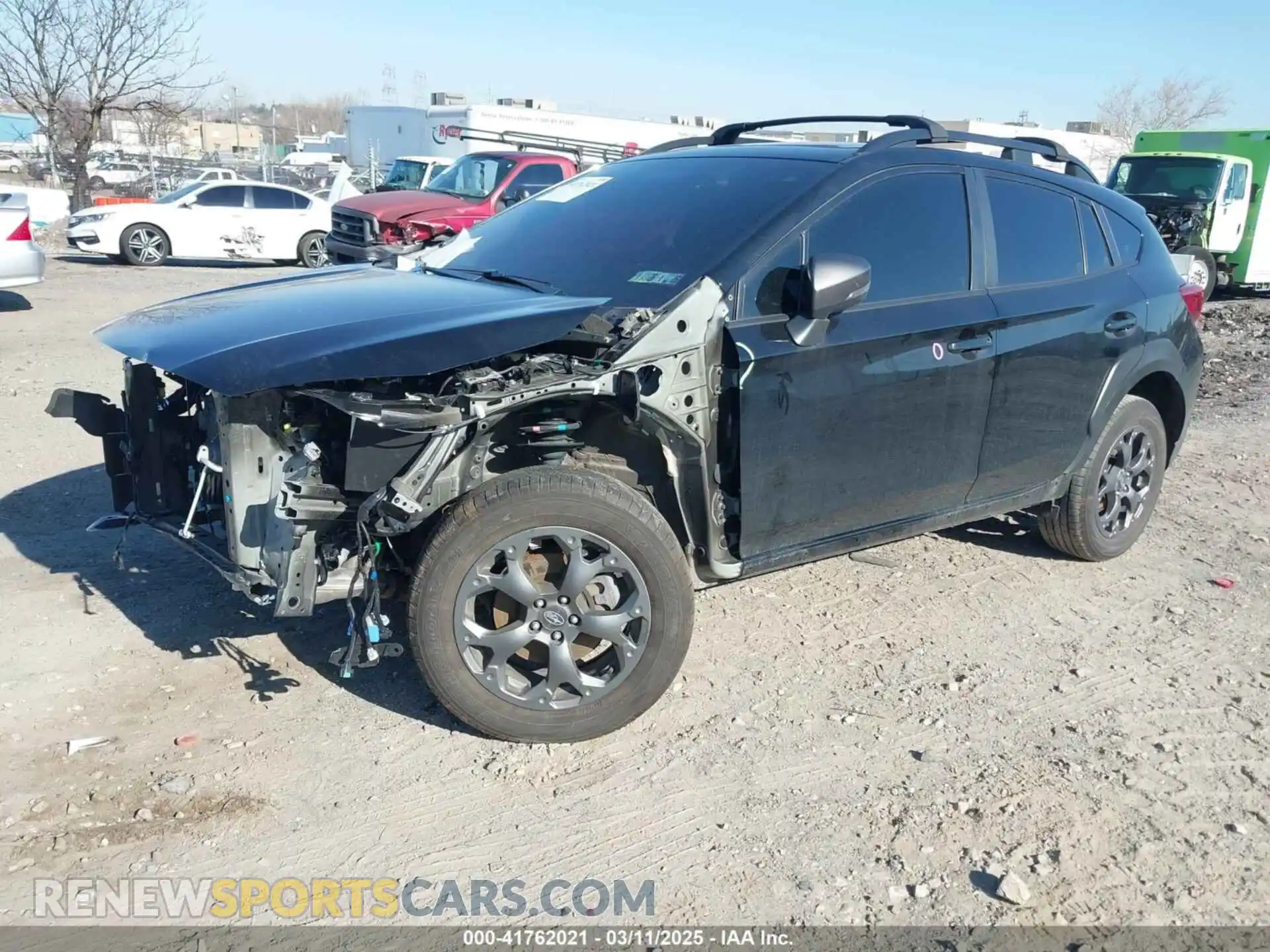 2 Photograph of a damaged car JF2GTHSC2PH270291 SUBARU CROSSTREK 2023