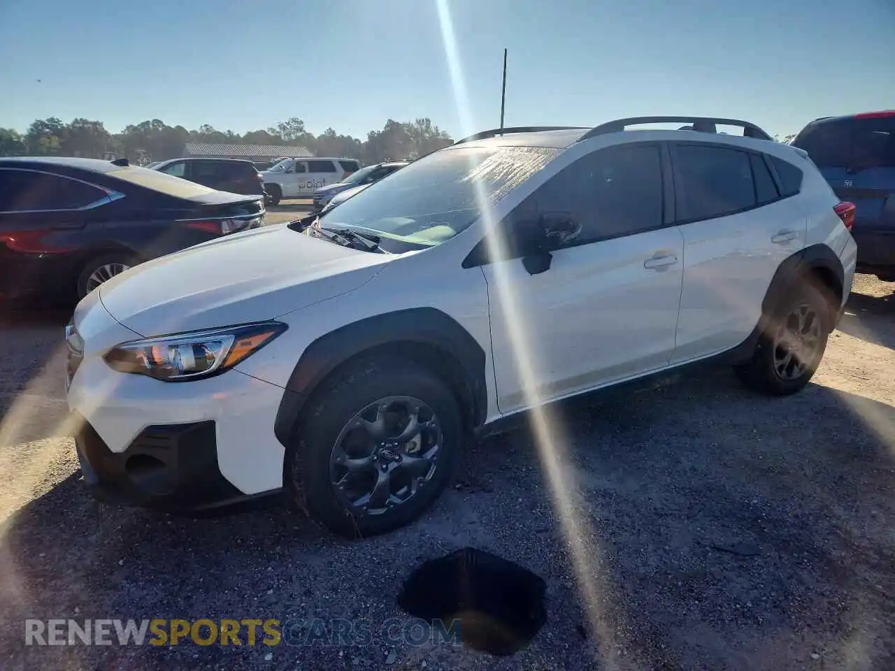 1 Photograph of a damaged car JF2GTHSC2PH308862 SUBARU CROSSTREK 2023