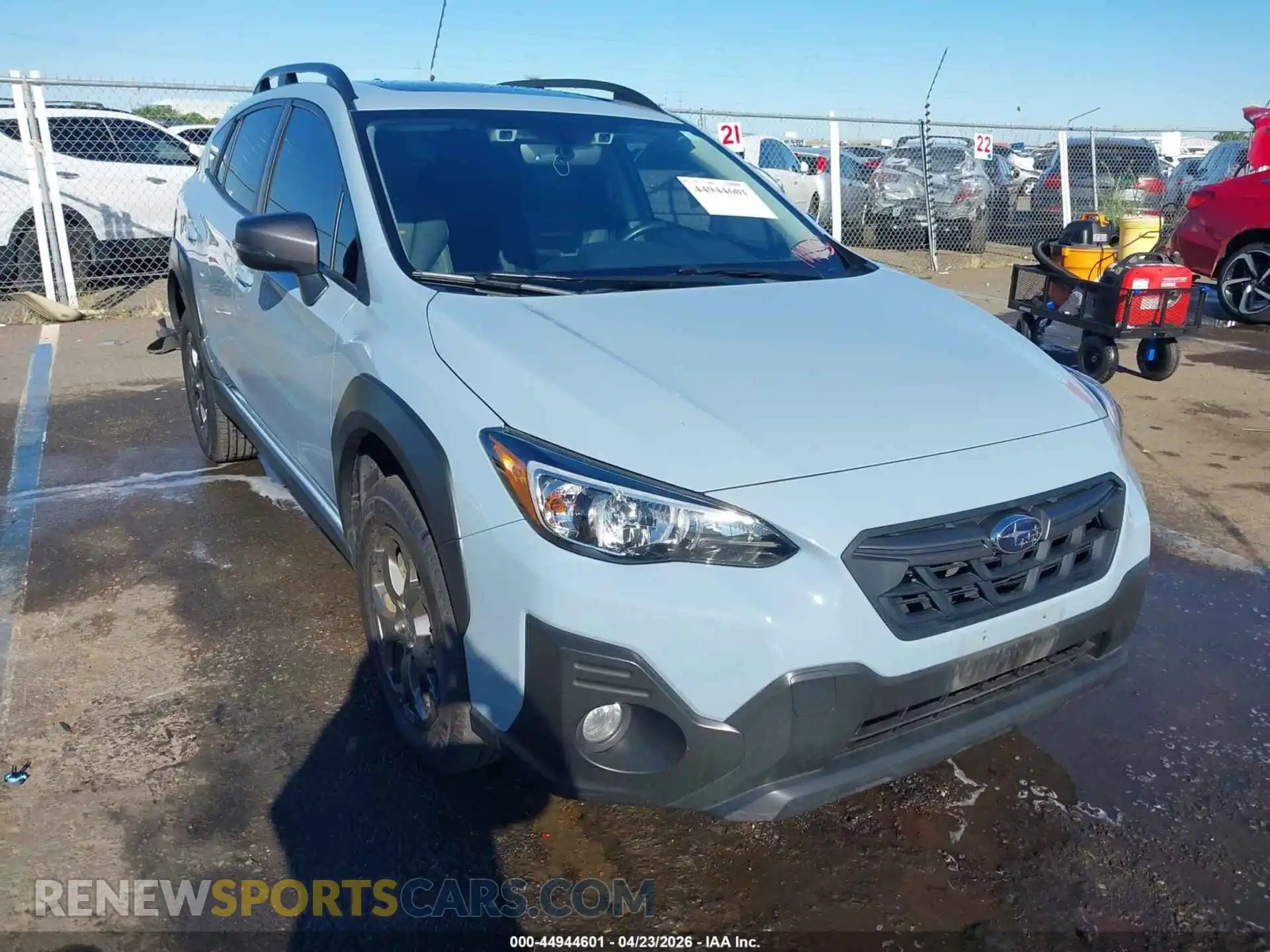 1 Photograph of a damaged car JF2GTHSC3PH241365 SUBARU CROSSTREK 2023
