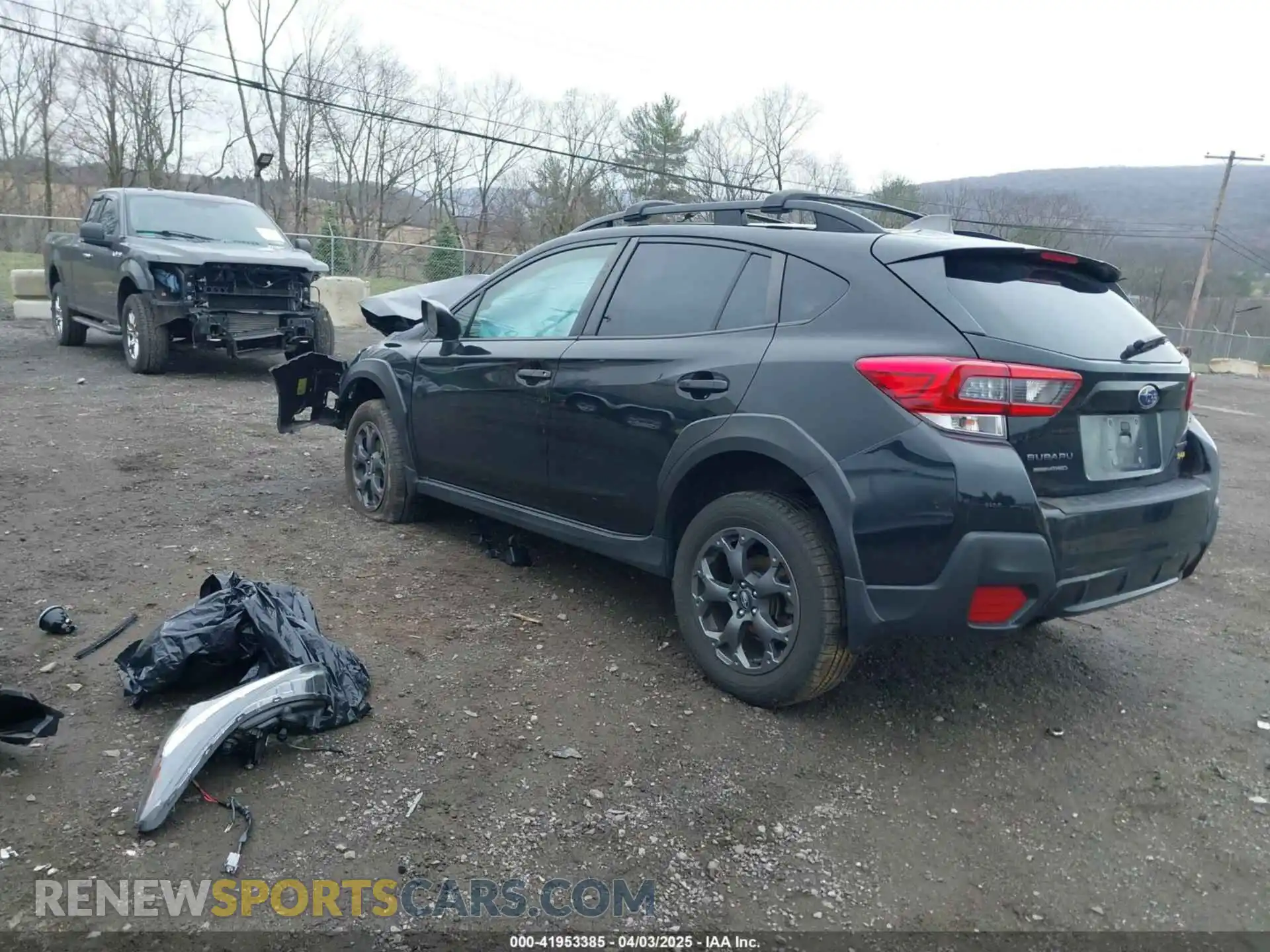 3 Photograph of a damaged car JF2GTHSC3PH250261 SUBARU CROSSTREK 2023