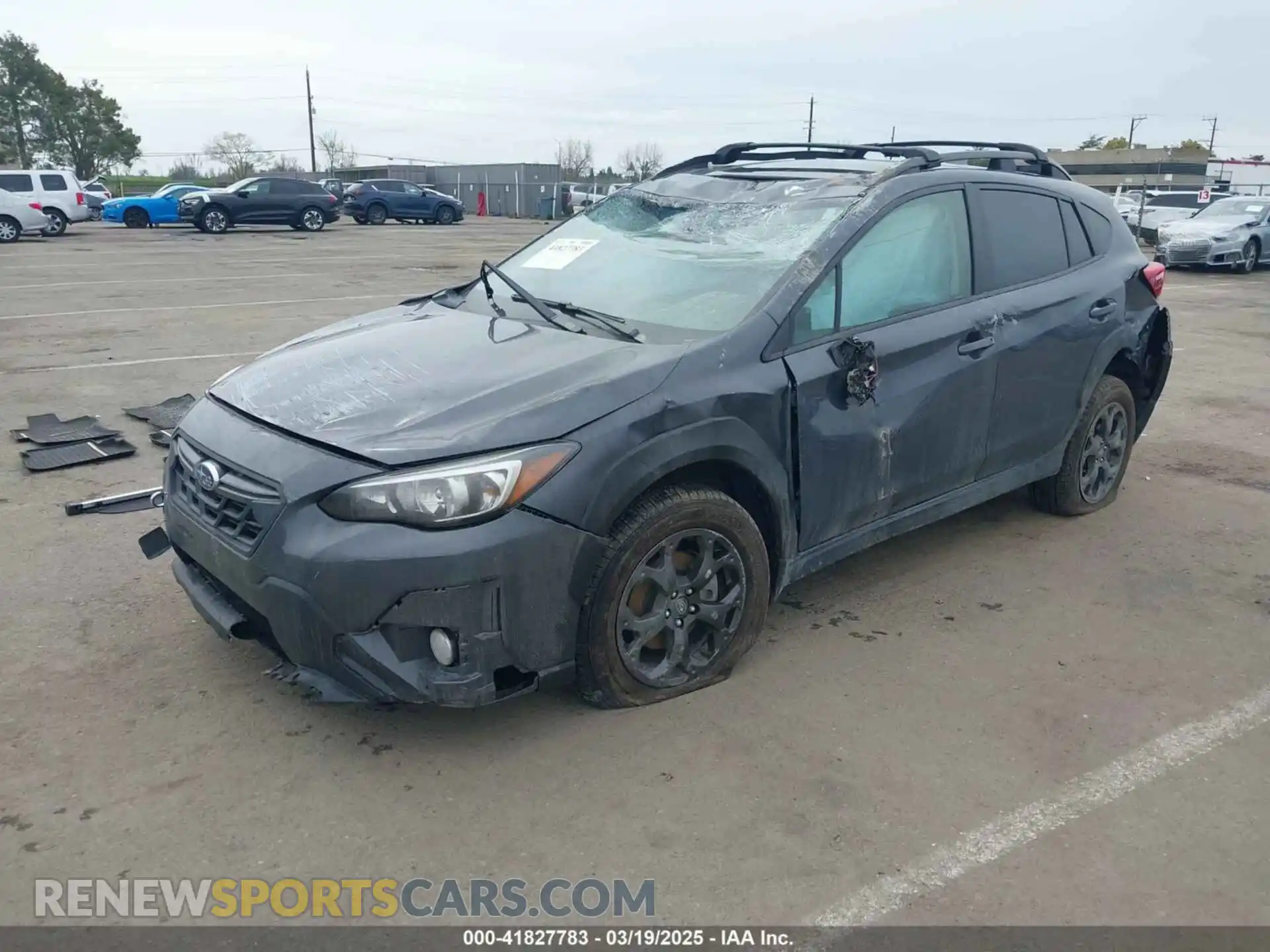 2 Photograph of a damaged car JF2GTHSC3PH279405 SUBARU CROSSTREK 2023