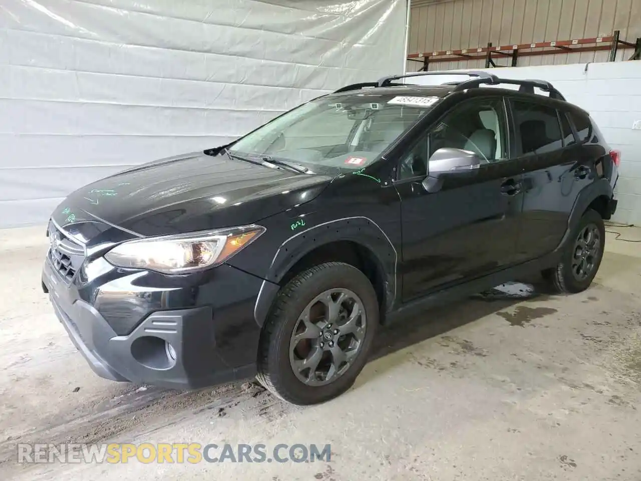 1 Photograph of a damaged car JF2GTHSC3PH303802 SUBARU CROSSTREK 2023