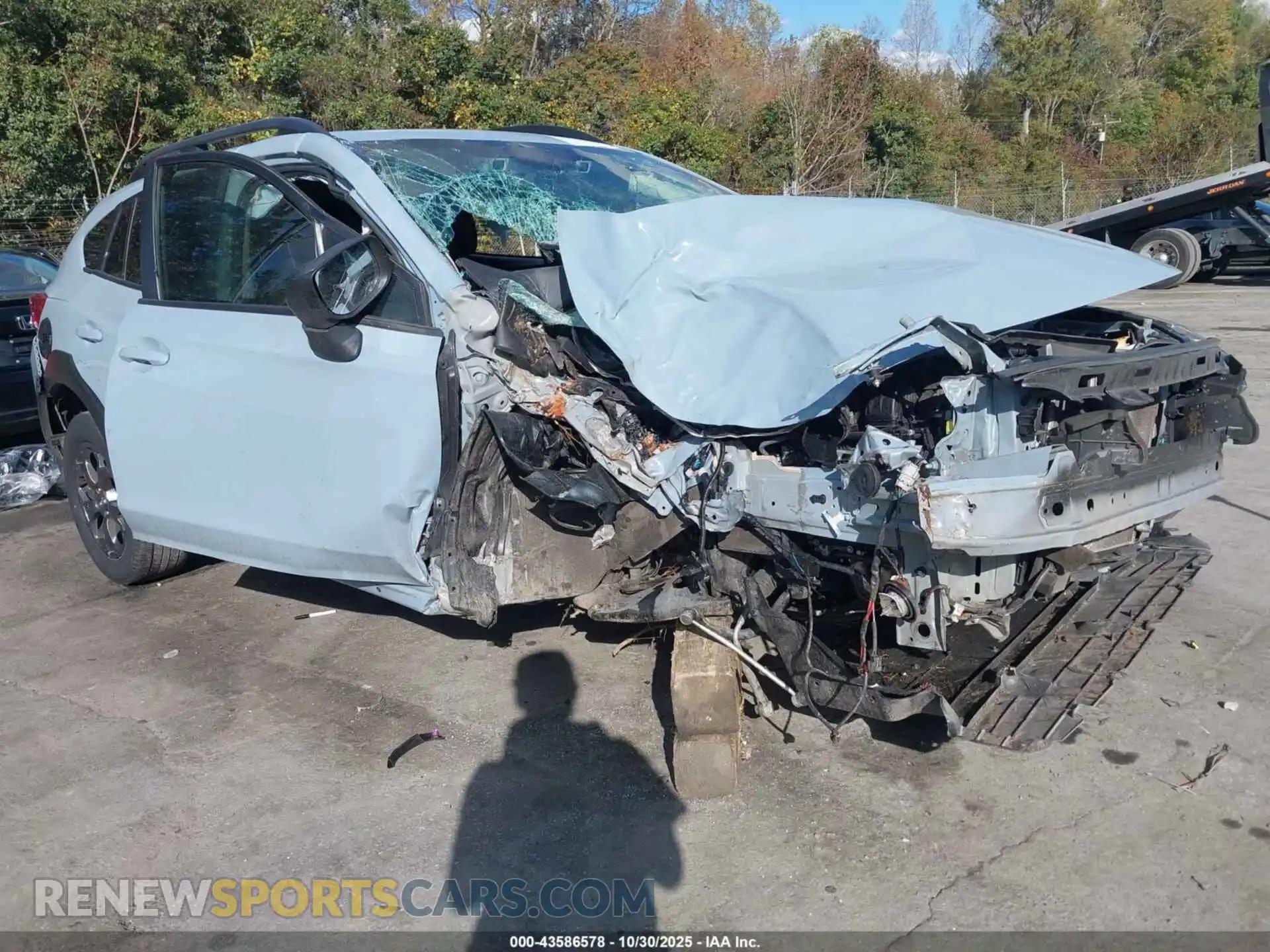 1 Photograph of a damaged car JF2GTHSC3PH322639 SUBARU CROSSTREK 2023