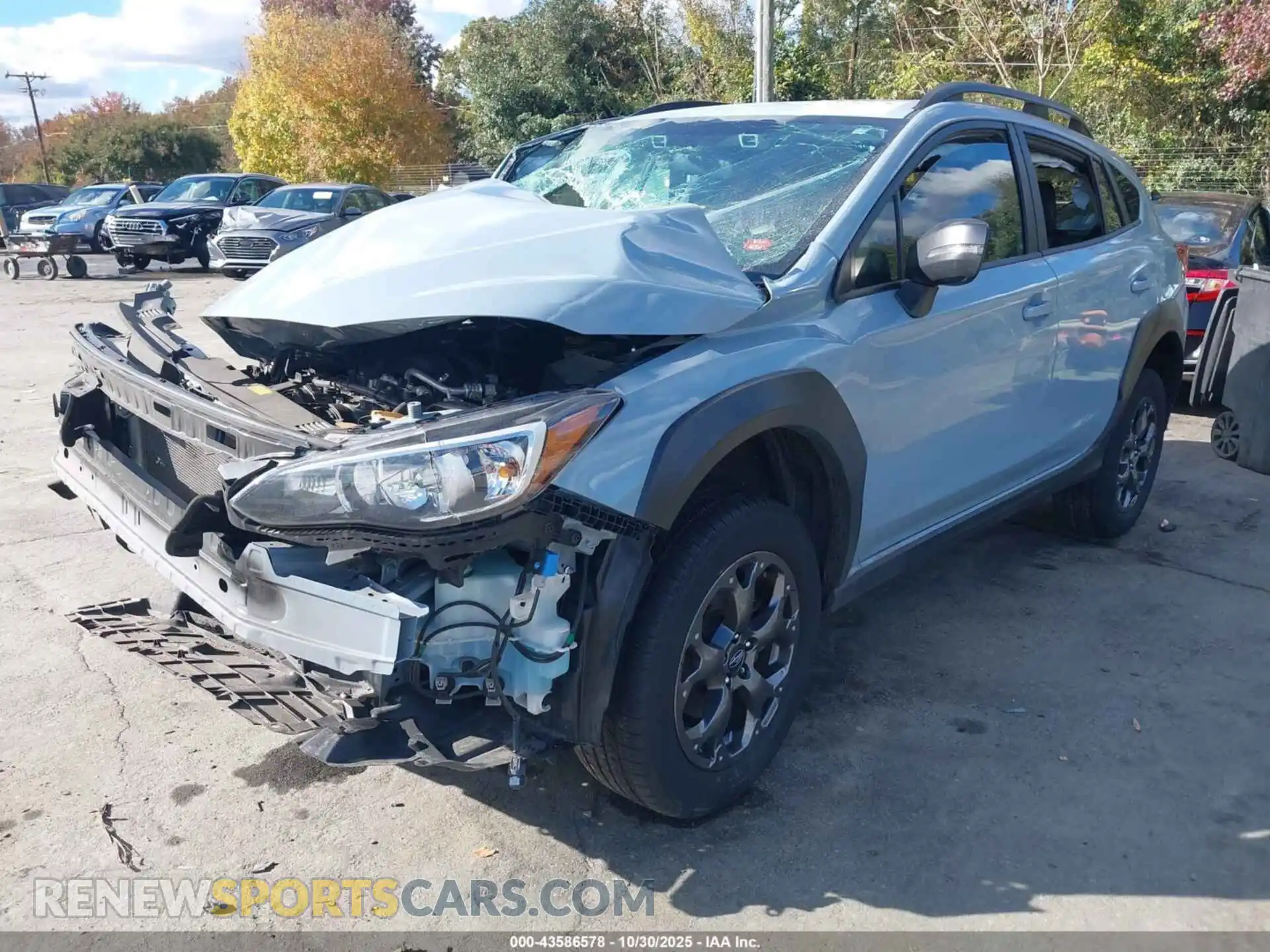 2 Photograph of a damaged car JF2GTHSC3PH322639 SUBARU CROSSTREK 2023