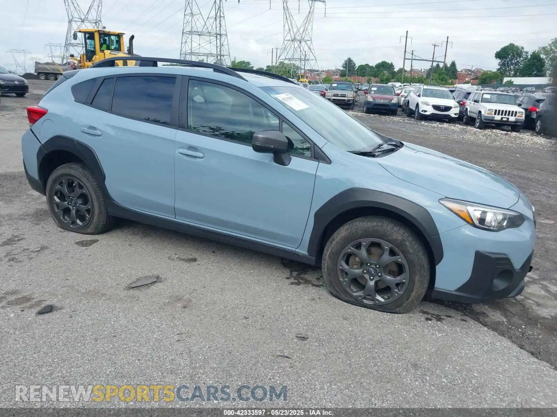 1 Photograph of a damaged car JF2GTHSC4PH303338 SUBARU CROSSTREK 2023