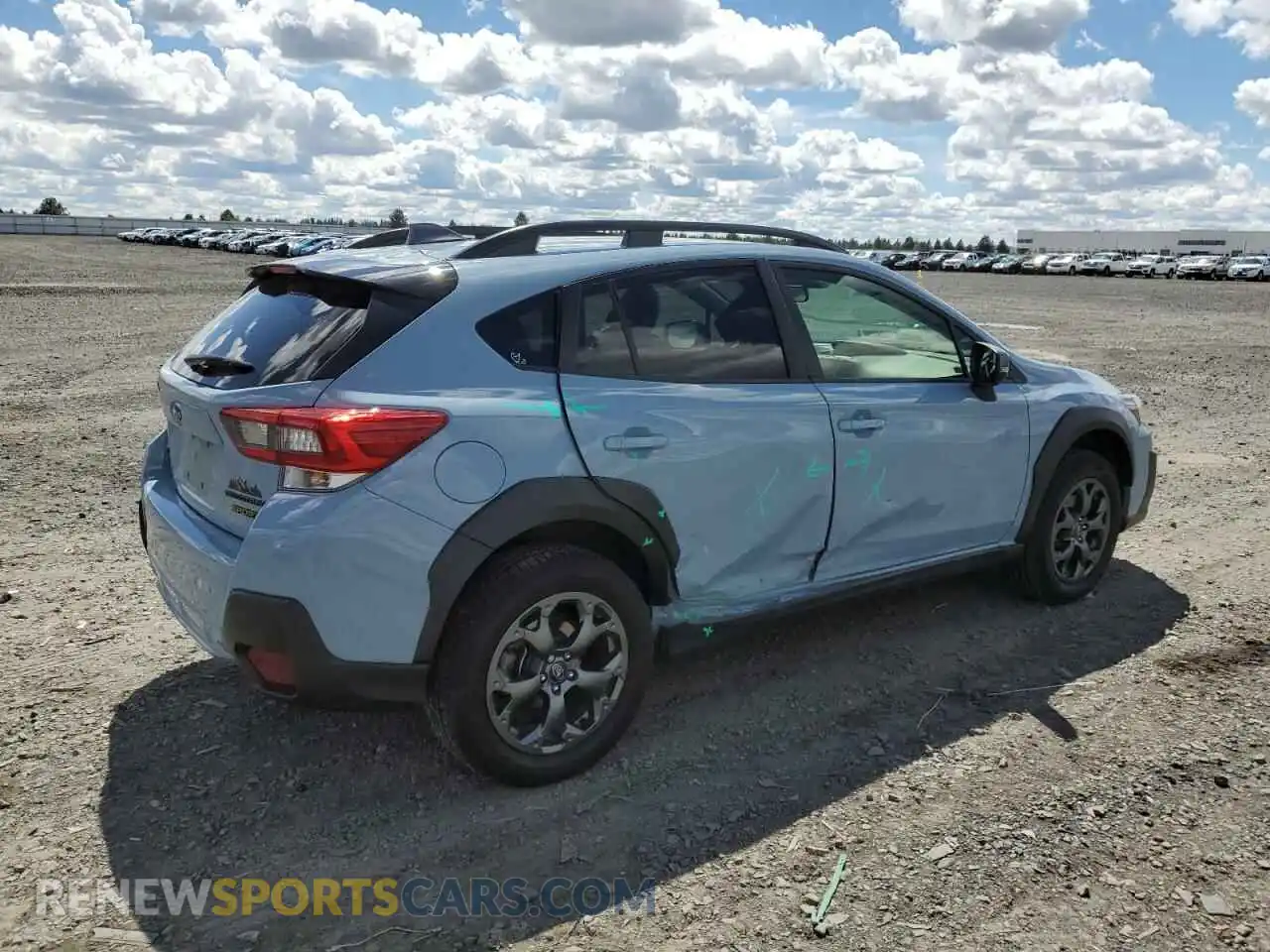 3 Photograph of a damaged car JF2GTHSC5PH300822 SUBARU CROSSTREK 2023