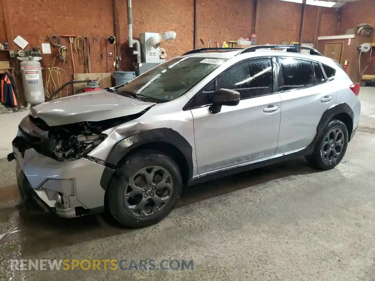 1 Photograph of a damaged car JF2GTHSC6PH200969 SUBARU CROSSTREK 2023