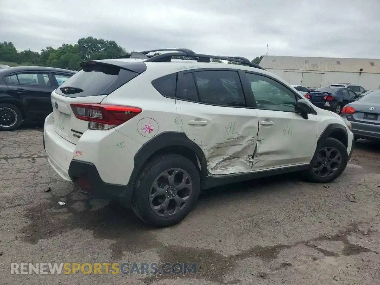 3 Photograph of a damaged car JF2GTHSC6PH202348 SUBARU CROSSTREK 2023