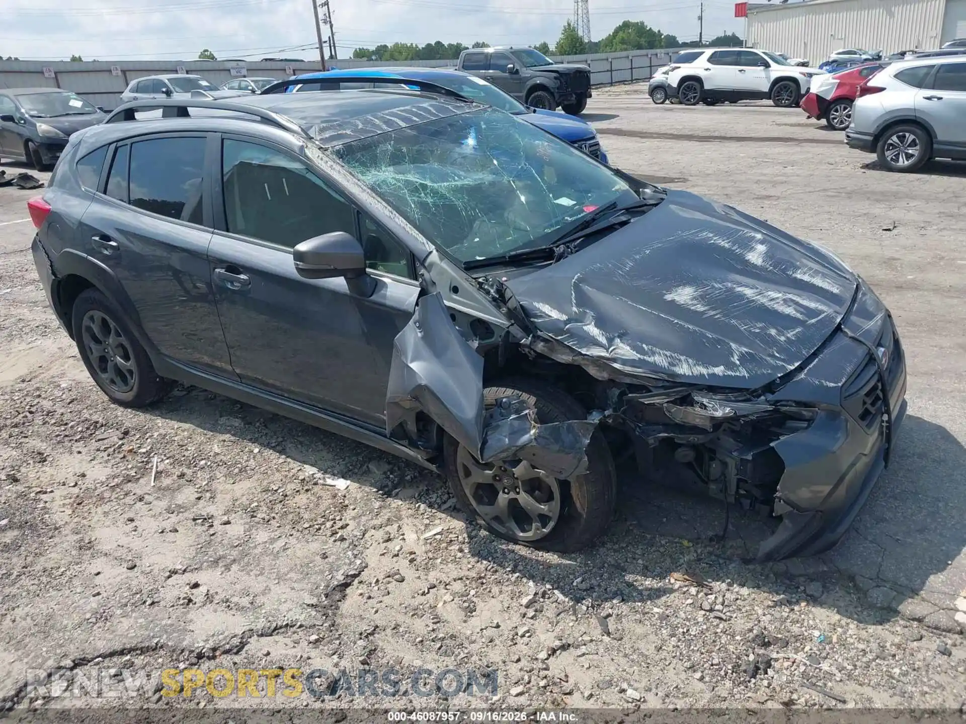 1 Фотография поврежденного автомобиля JF2GTHSC7PH290617 SUBARU CROSSTREK 2023